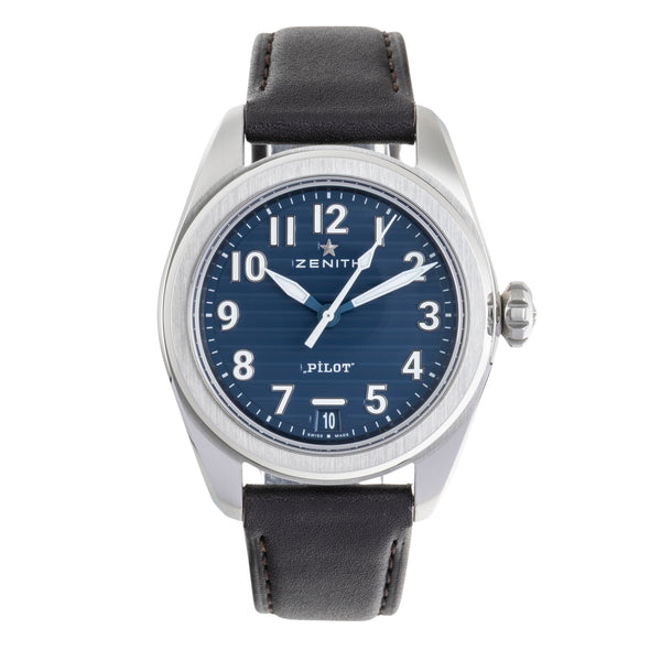 Zenith Pilot steel automatic men's watch 03.4000.3620/51.I003 LP: 8500EUR  [2601816]