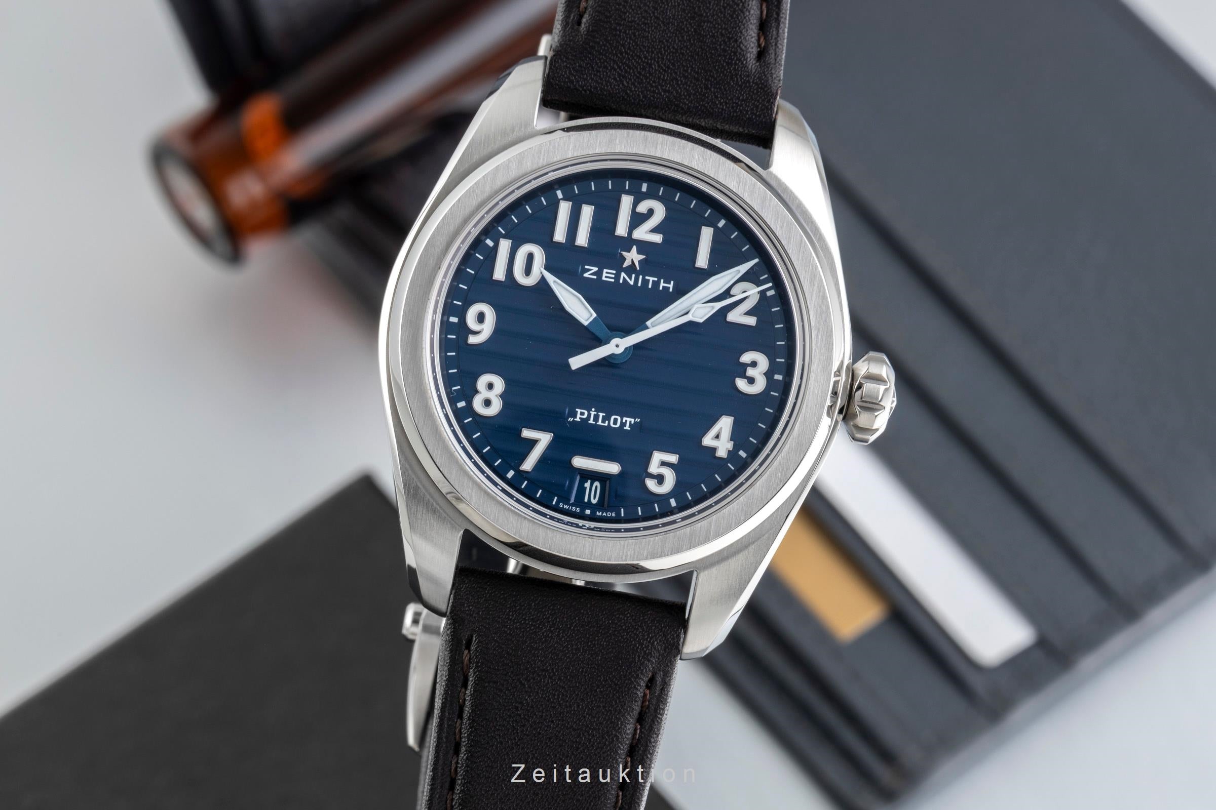 Zenith Pilot steel automatic Kal. 3620 Ref. 03.4000.3620/51.I003