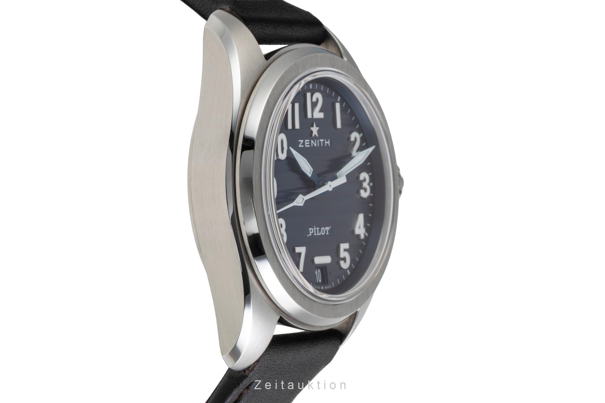 Zenith Pilot steel automatic men's watch 03.4000.3620/51.I003 LP: 8500EUR  [2601816]