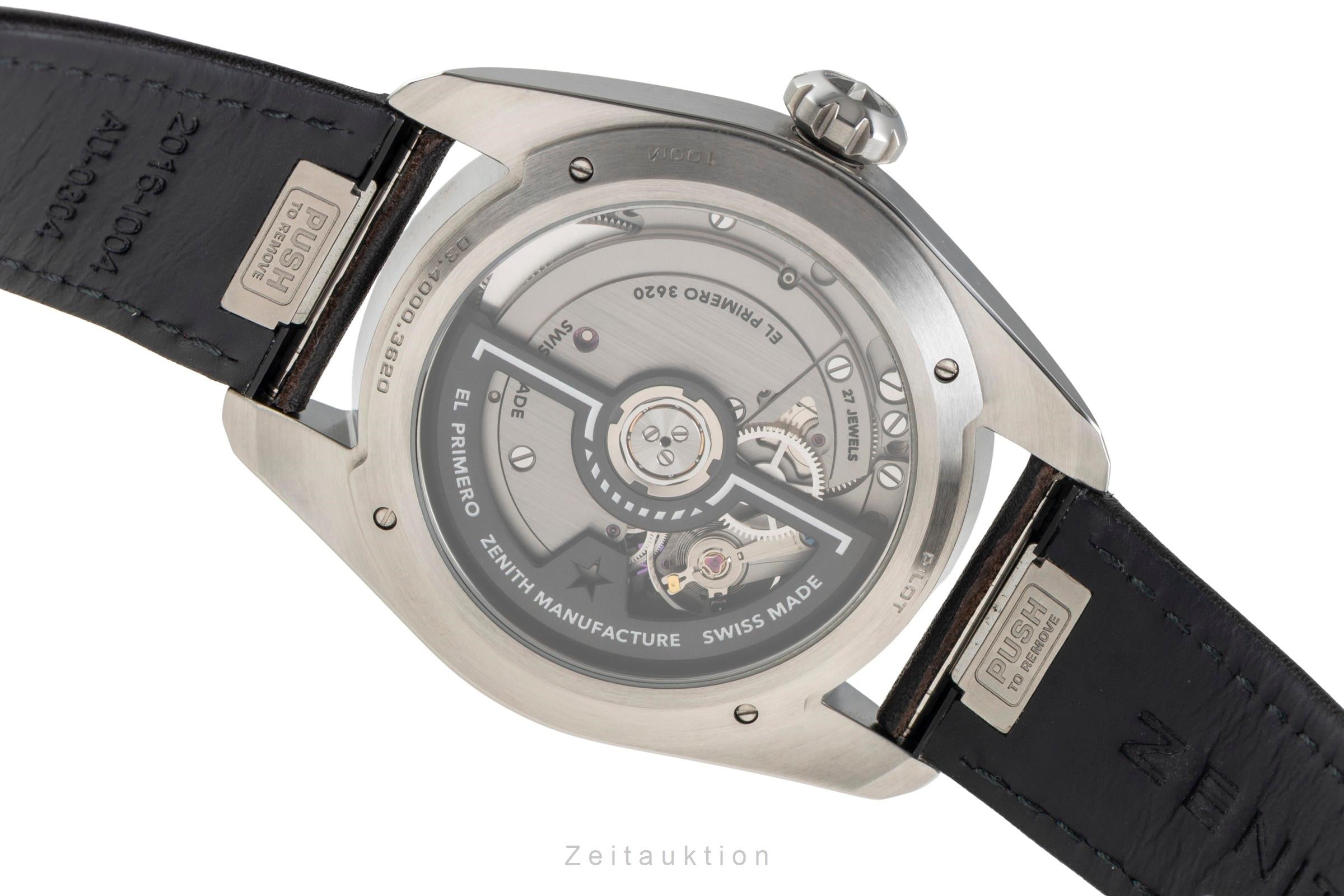 Zenith Pilot steel automatic men's watch 03.4000.3620/51.I003 LP: 8500EUR  [2601816]