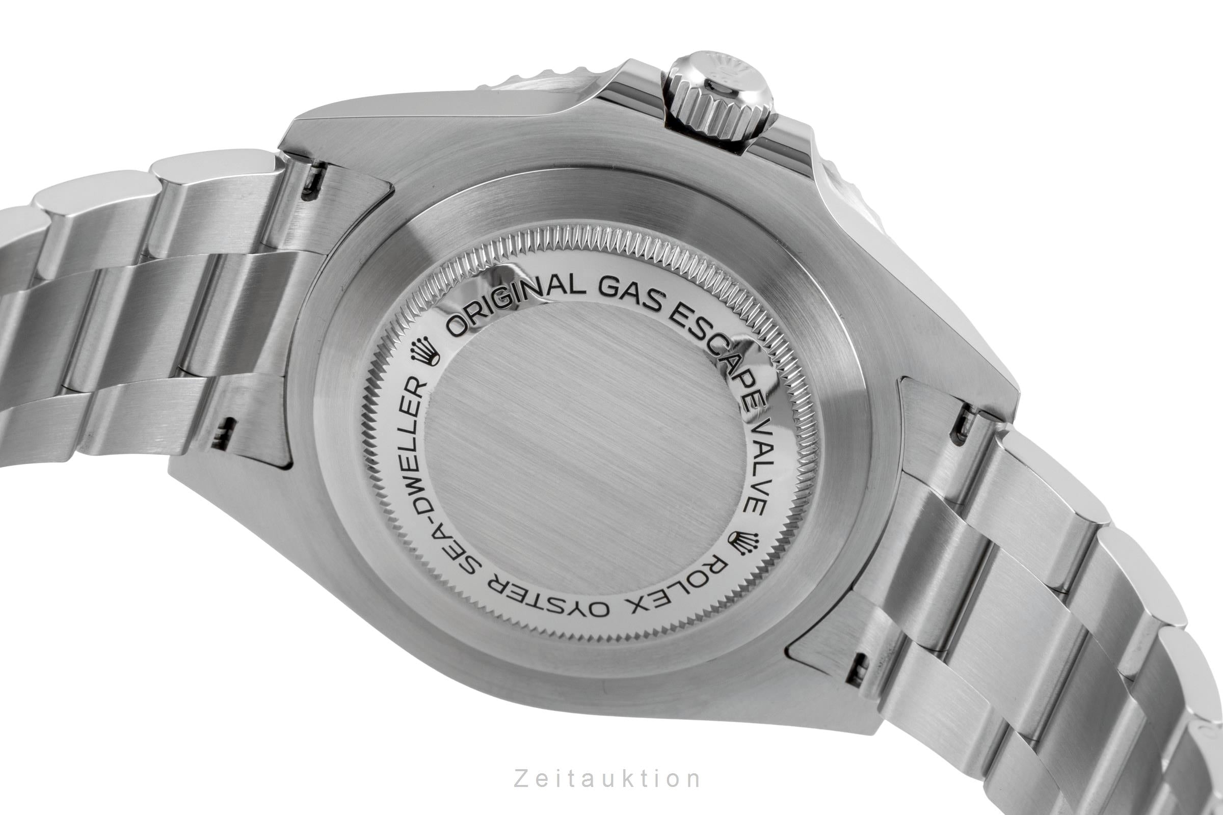 Rolex Sea-Dweller Single Red Edelstahl Herrenuhr Oyster Ref. 126600 B&P 2022 [2601819]