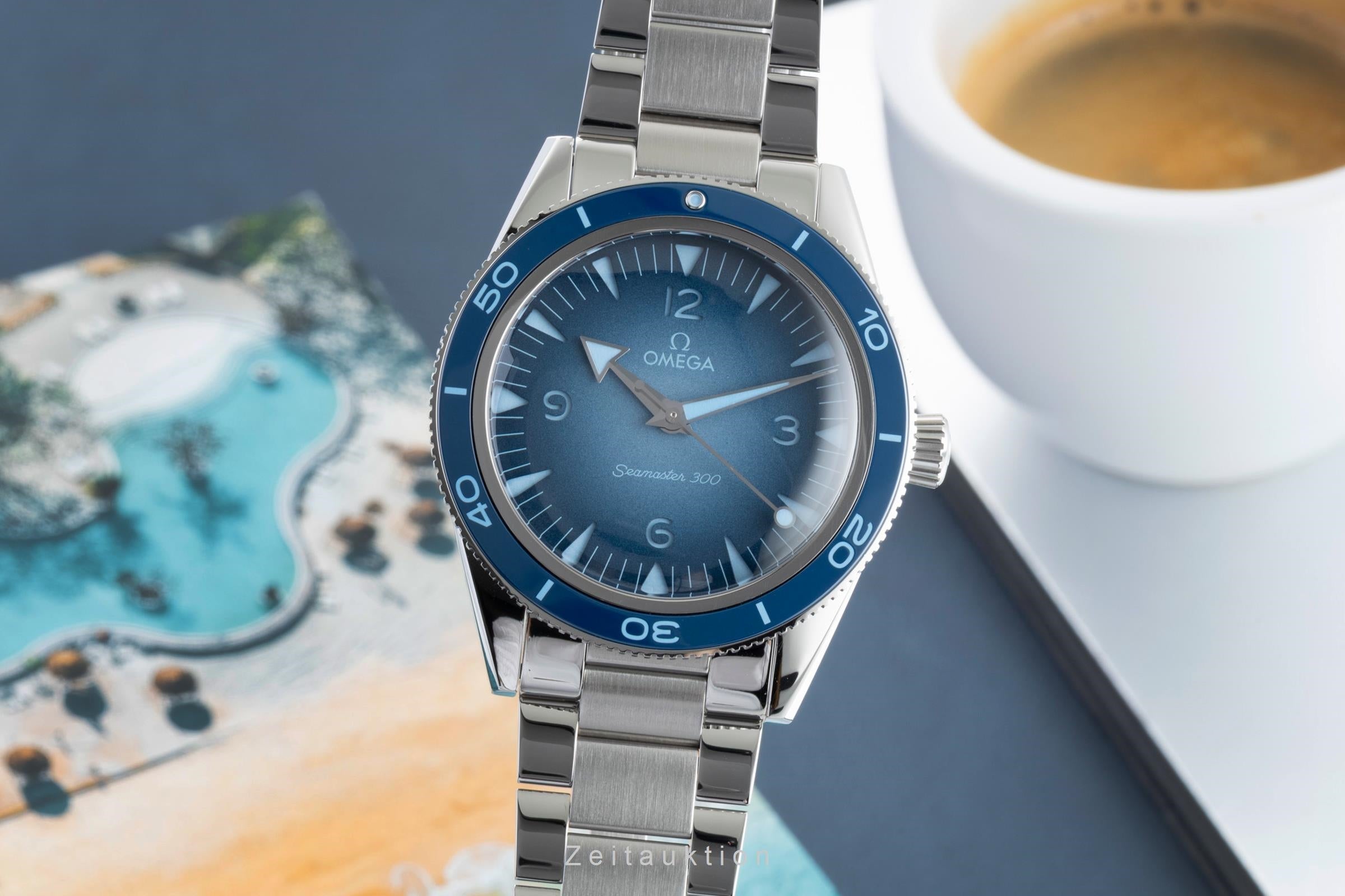 Omega Seamaster 300 Stahl Automatik Ref. 234.30.41.21.03.002 B&P NP: 8100,- € [2601821]