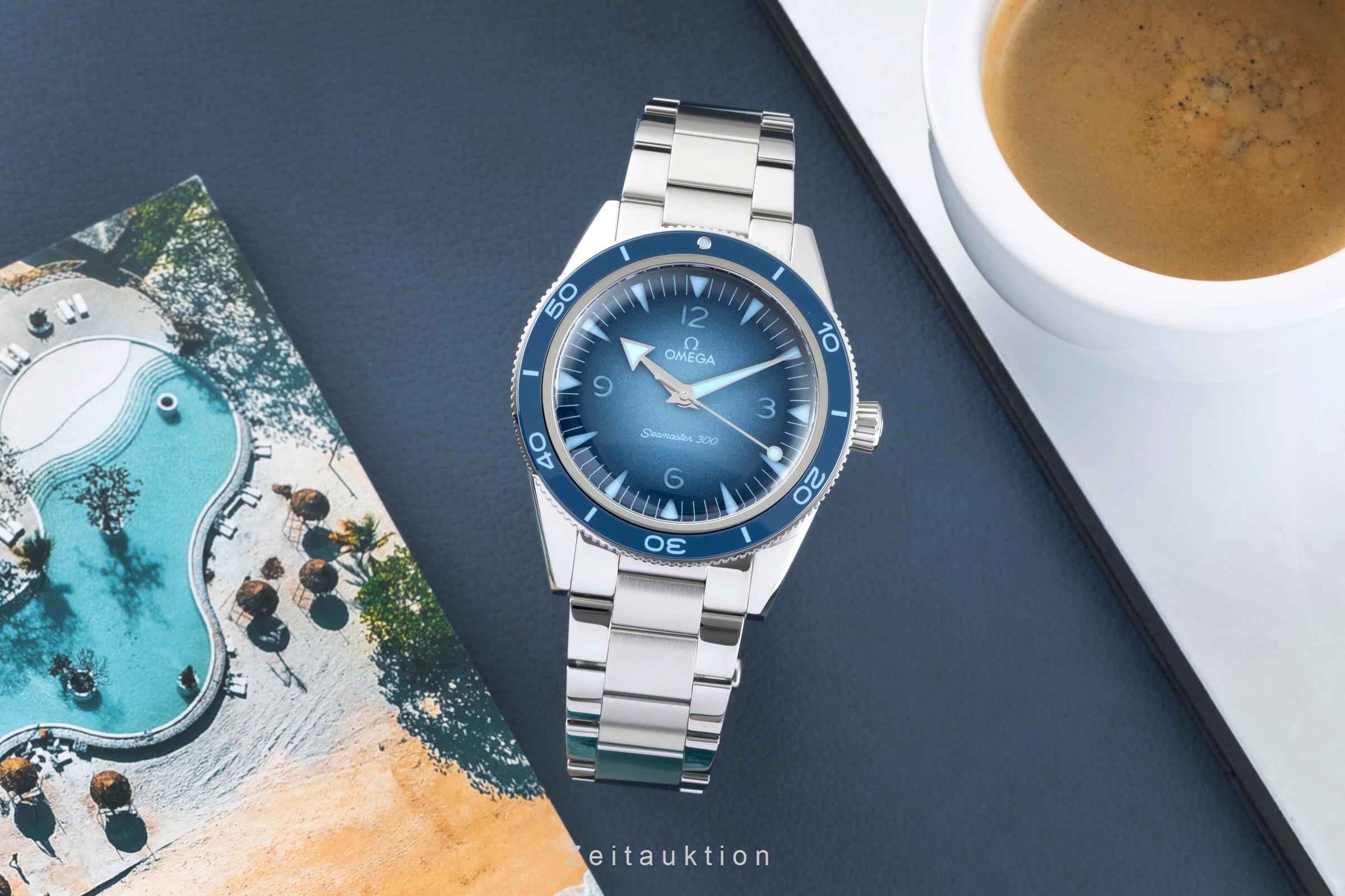 Omega Seamaster 300 Stahl Automatik Ref. 234.30.41.21.03.002 B&P NP: 8100,- € [2601821]