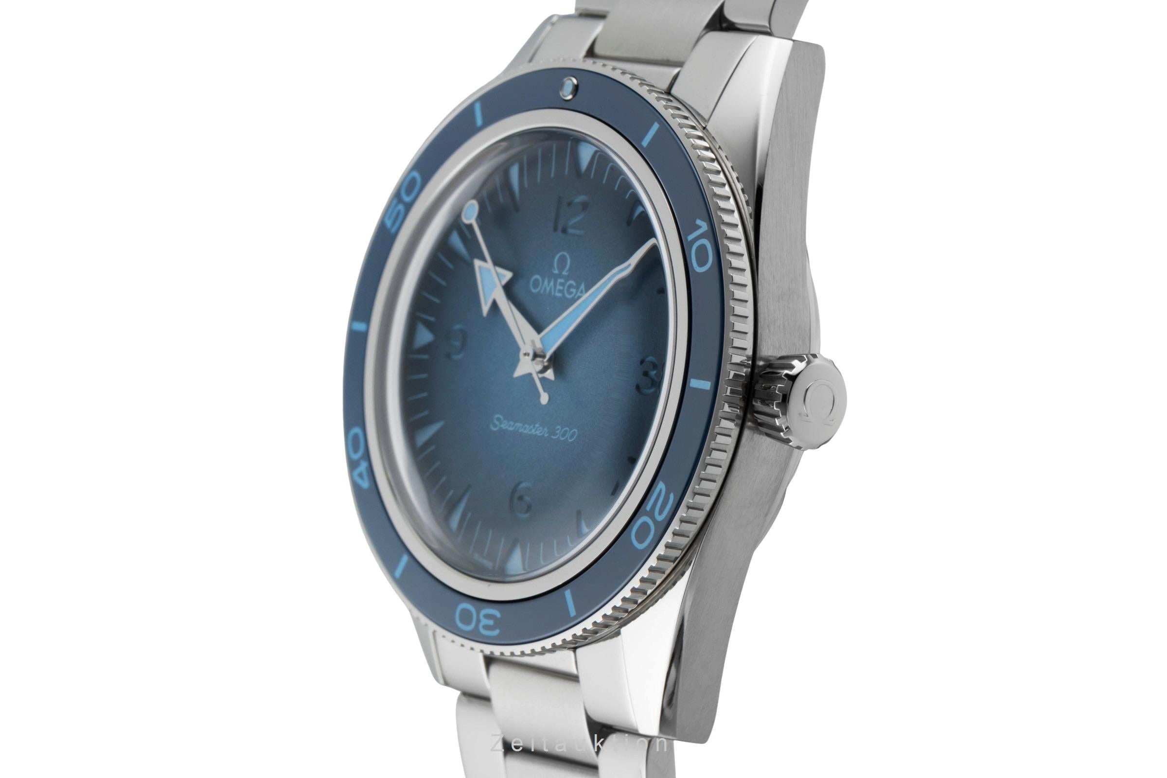 Omega Seamaster 300 Stahl Automatik Ref. 234.30.41.21.03.002 B&P NP: 8100,- € [2601821]