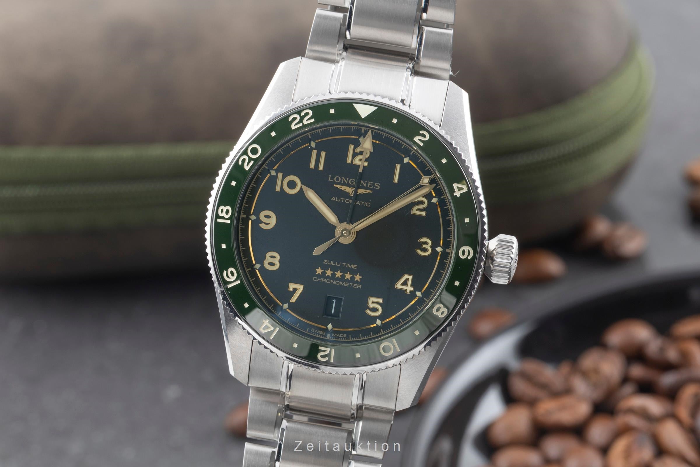Longines Spirit acier automatique montre pour hommes L3.802.4.63.6 LP: 3450EUR  [2601822]