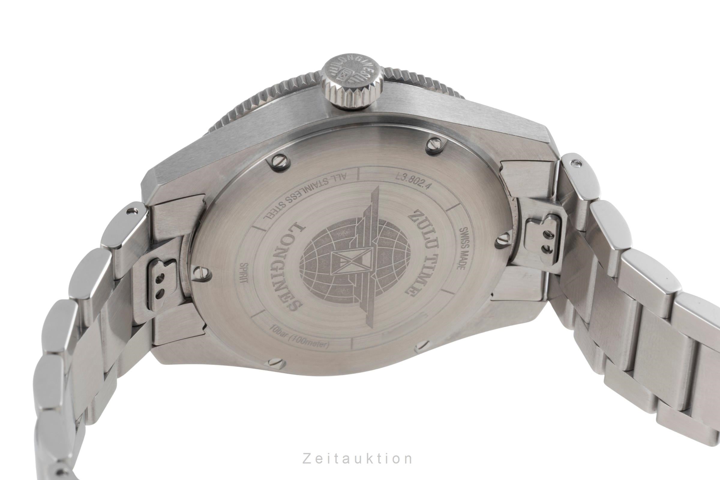 Longines Spirit acier automatique montre pour hommes L3.802.4.63.6 LP: 3450EUR  [2601822]