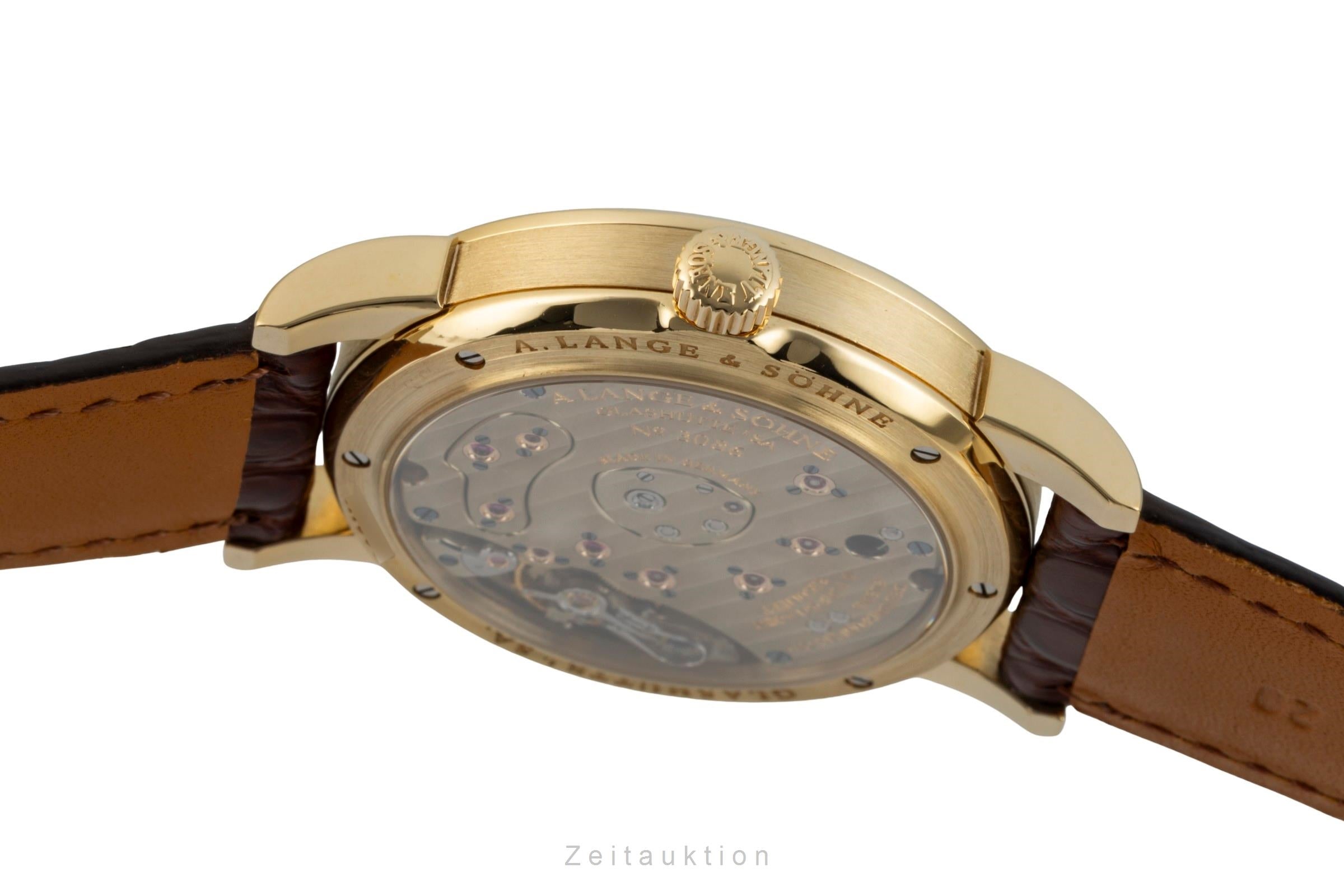 A. Lange & Söhne Lange 1 18k (0,750) Gold Handaufzug Herrenuhr Ref. 101.021  [2601825]