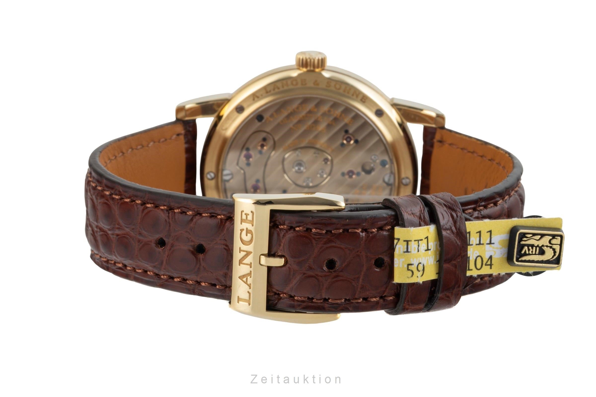 A. Lange & Söhne Lange 1 18k (0,750) Gold Handaufzug Herrenuhr Ref. 101.021  [2601825]