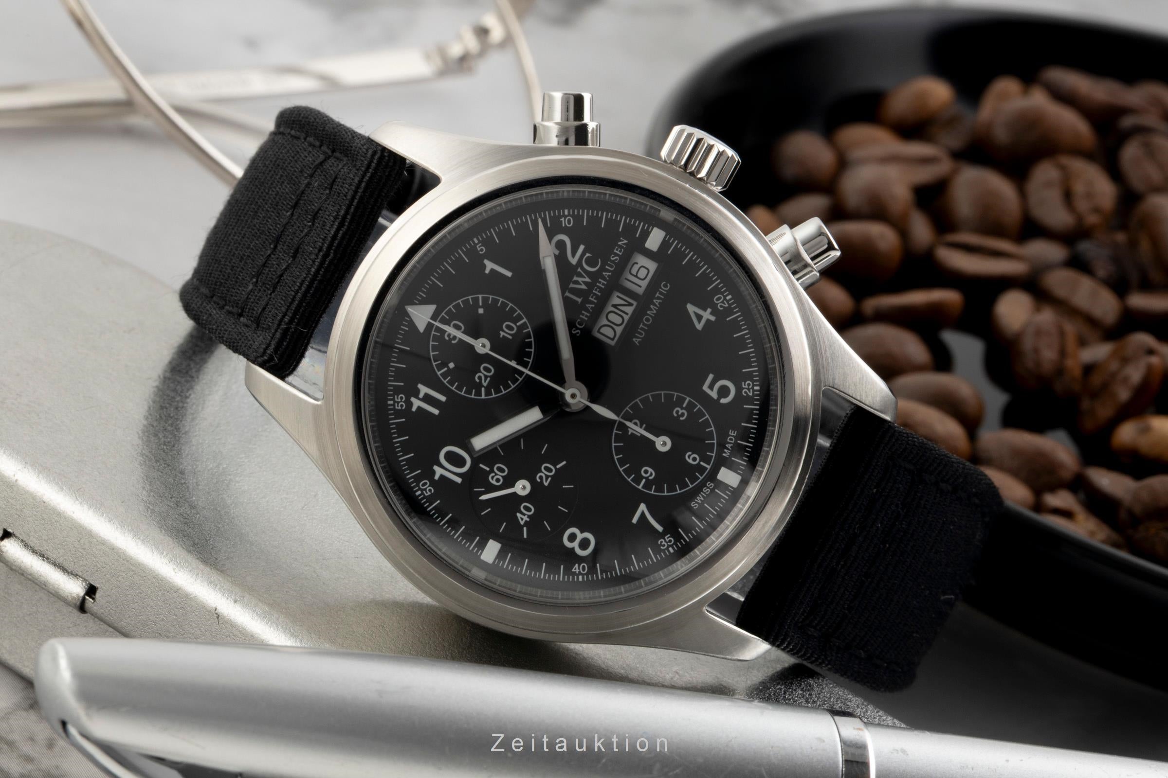 IWC Fliegerchronograph Chronograph Stahl Automatik Herrenuhr Ref. IW370601 [2601826]