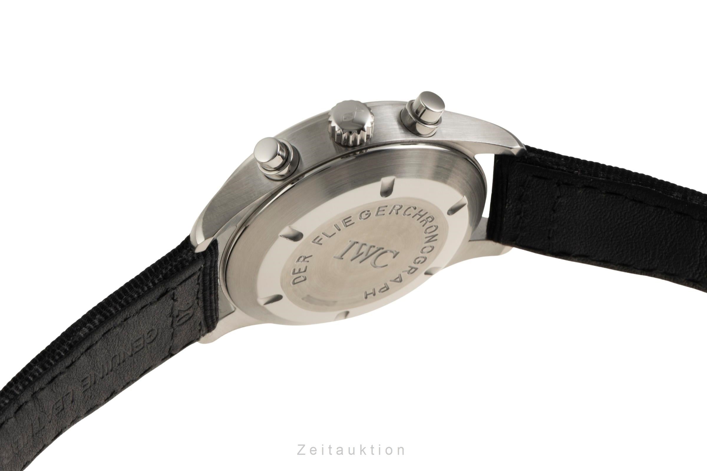 IWC Fliegerchronograph Chronograph Stahl Automatik Herrenuhr Ref. IW370601 [2601826]