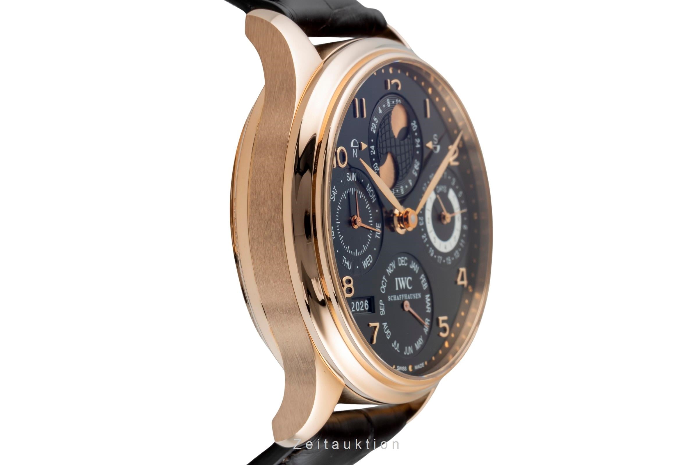 IWC Portugieser 18 ct red gold automatic men's watch IW502122 LP: 56900EUR  [2601827]