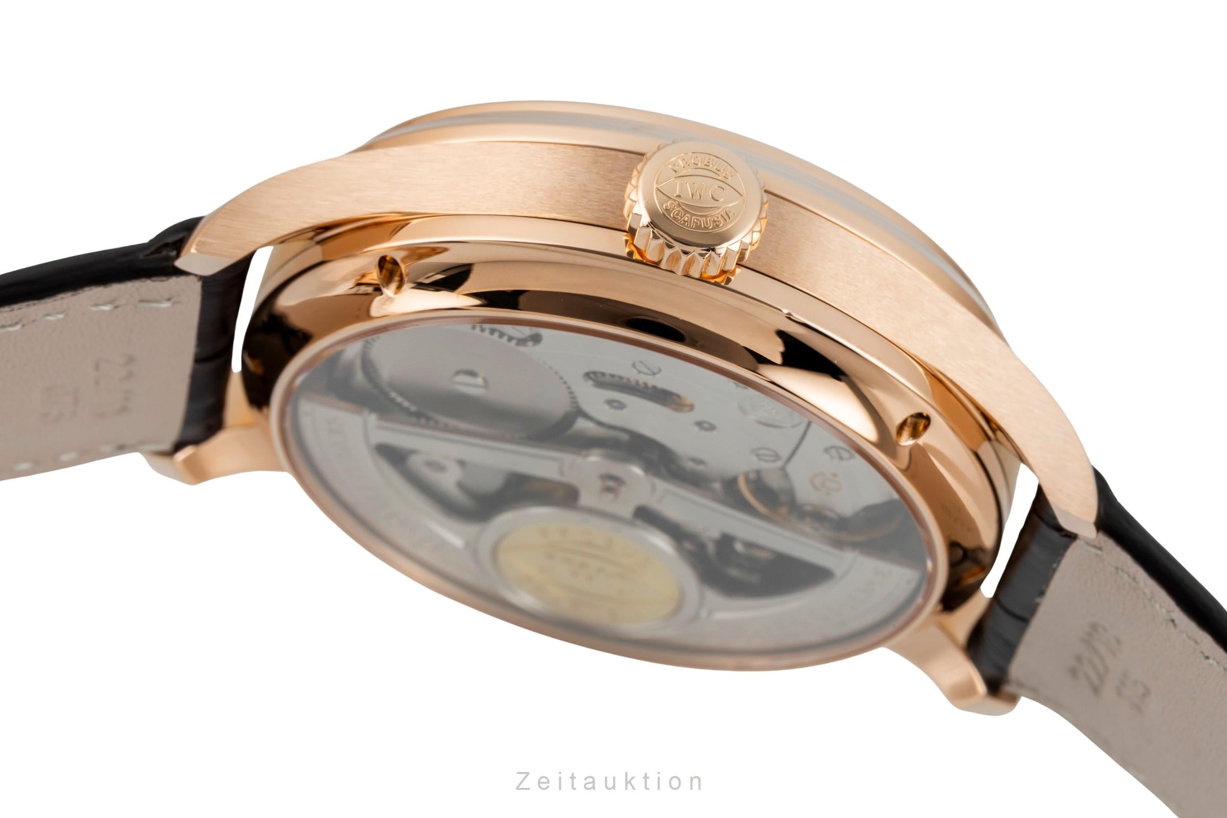 IWC Portugieser 18 ct red gold automatic men's watch IW502122 LP: 56900EUR  [2601827]
