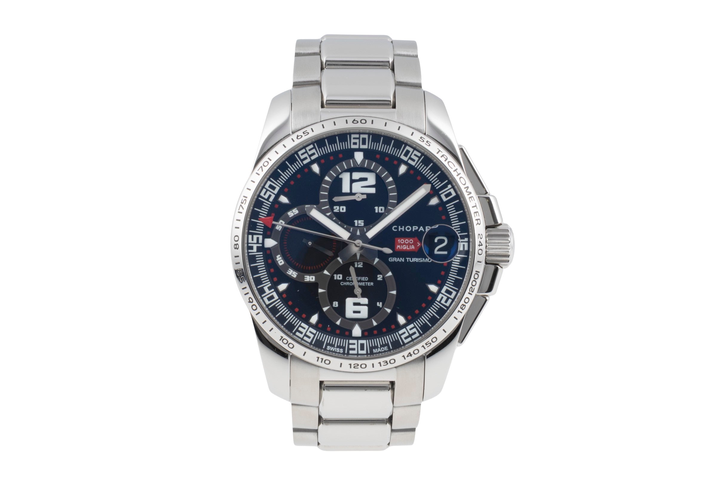 Chopard Mille Miglia GT XL Chronograph Stahl Automatik Herren Ref. 158459-3001  [2601828]