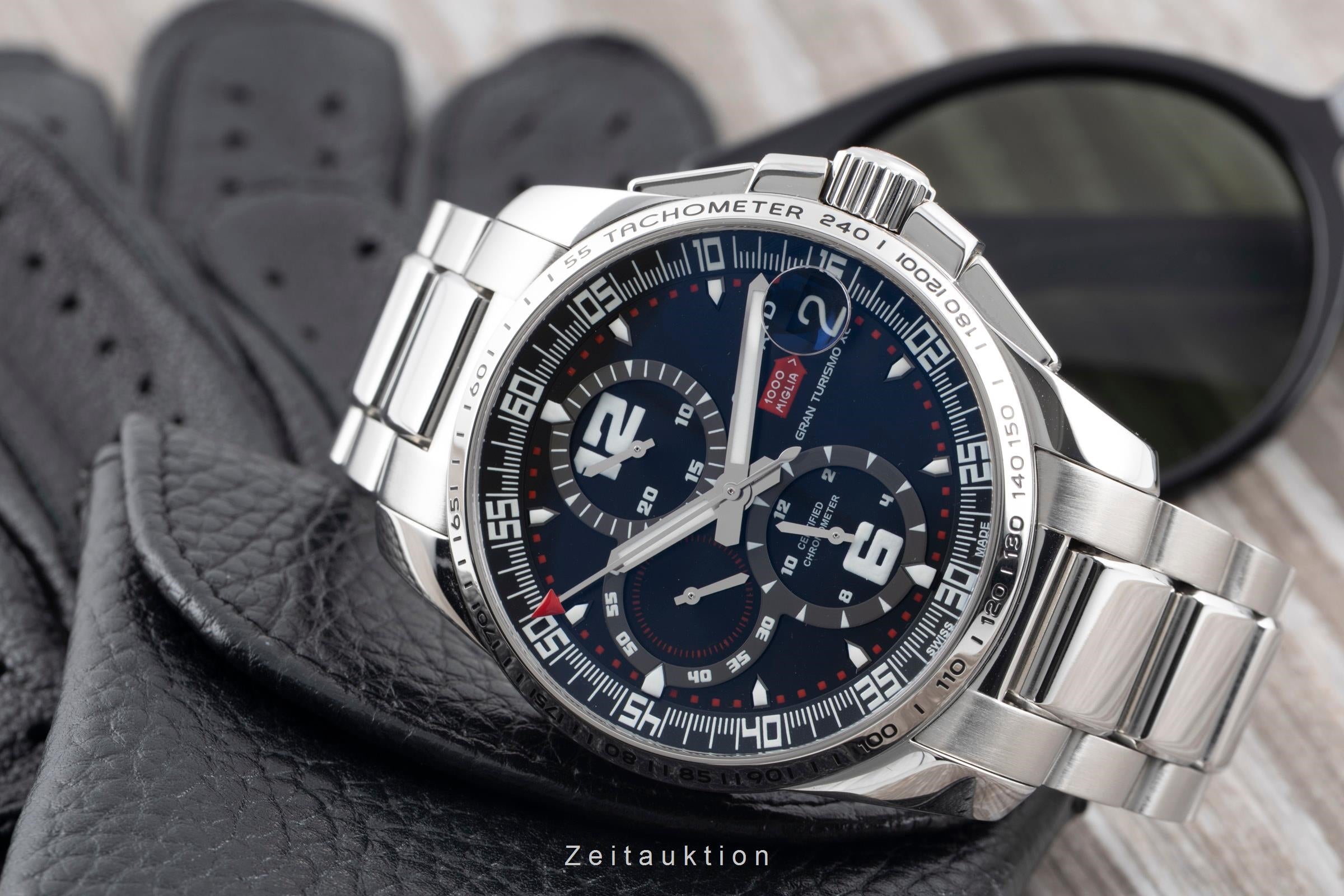 Chopard Mille Miglia GT XL Chronograph Stahl Automatik Herren Ref. 158459-3001  [2601828]