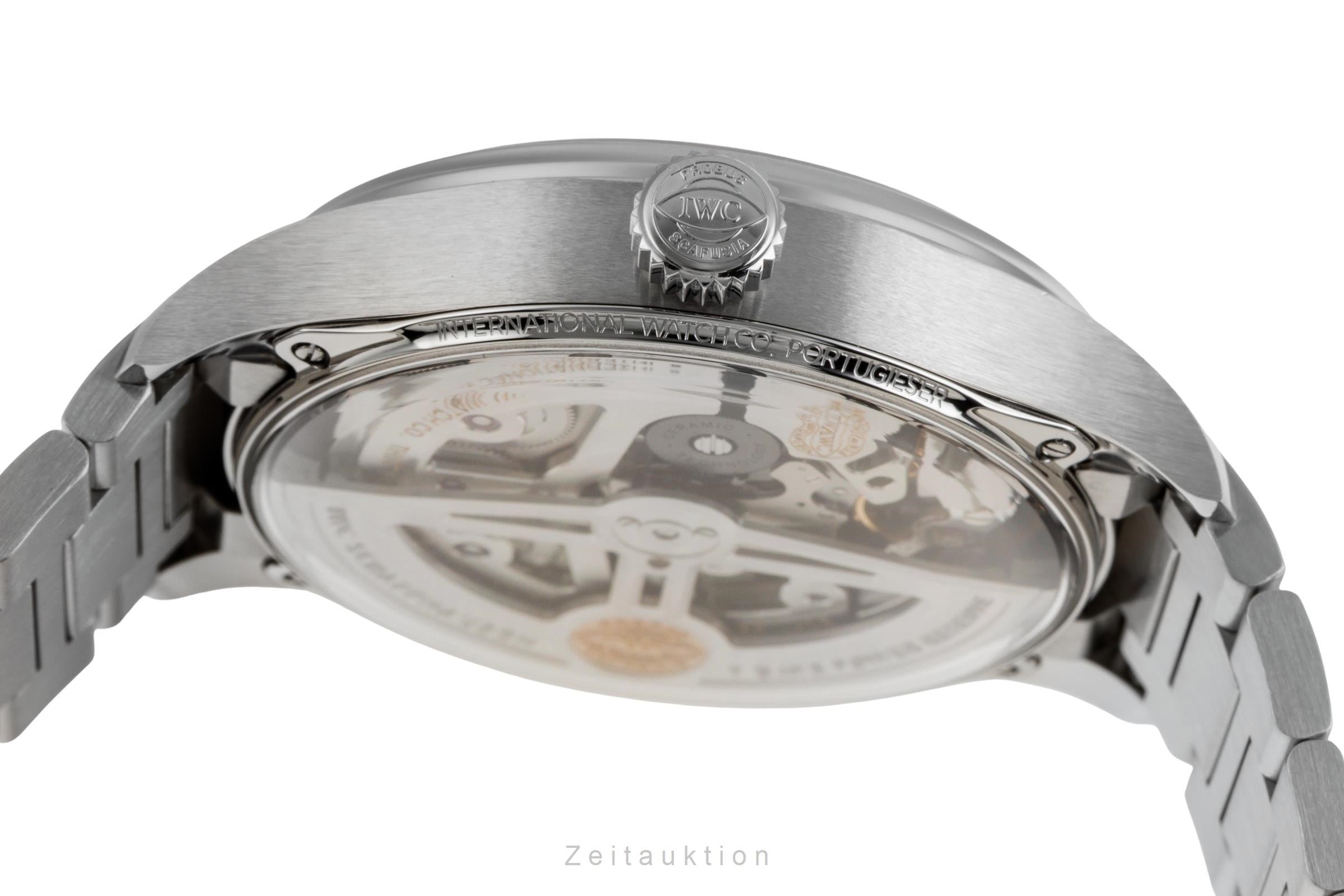 IWC Portugieser 42 7 Days Stahl Automatik Herrenuhr Ref. IW501704  [2601829]