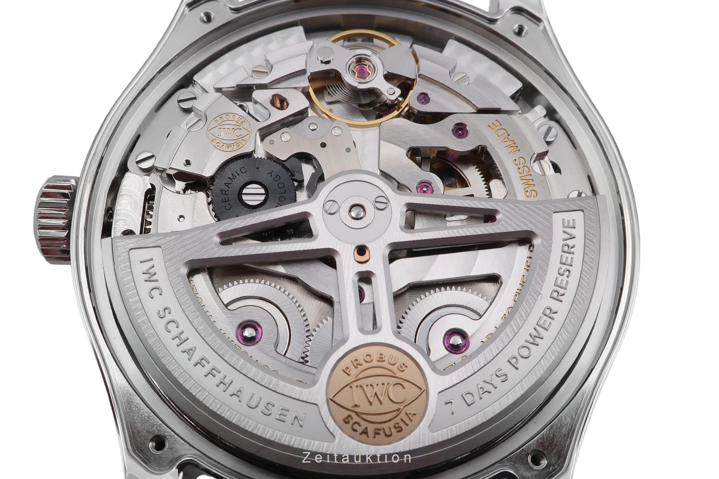 IWC Portugieser 42 7 Days Stahl Automatik Herrenuhr Ref. IW501704  [2601829]