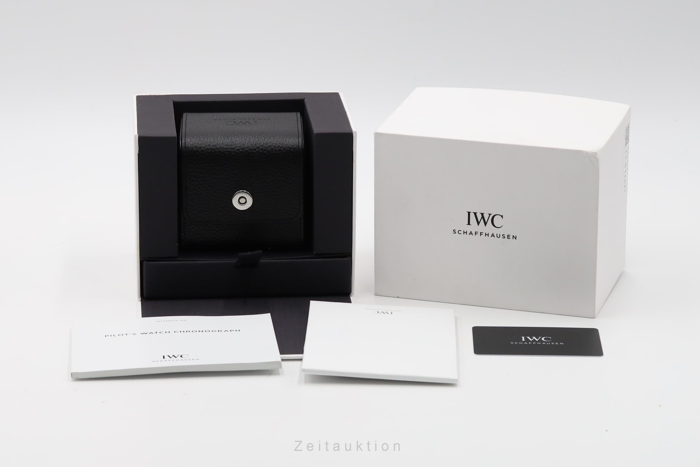 IWC Fliegerchronograph chronographe céramique / titane automatique montre pour hommes IW389106 LP: 12700EUR  [2601831]