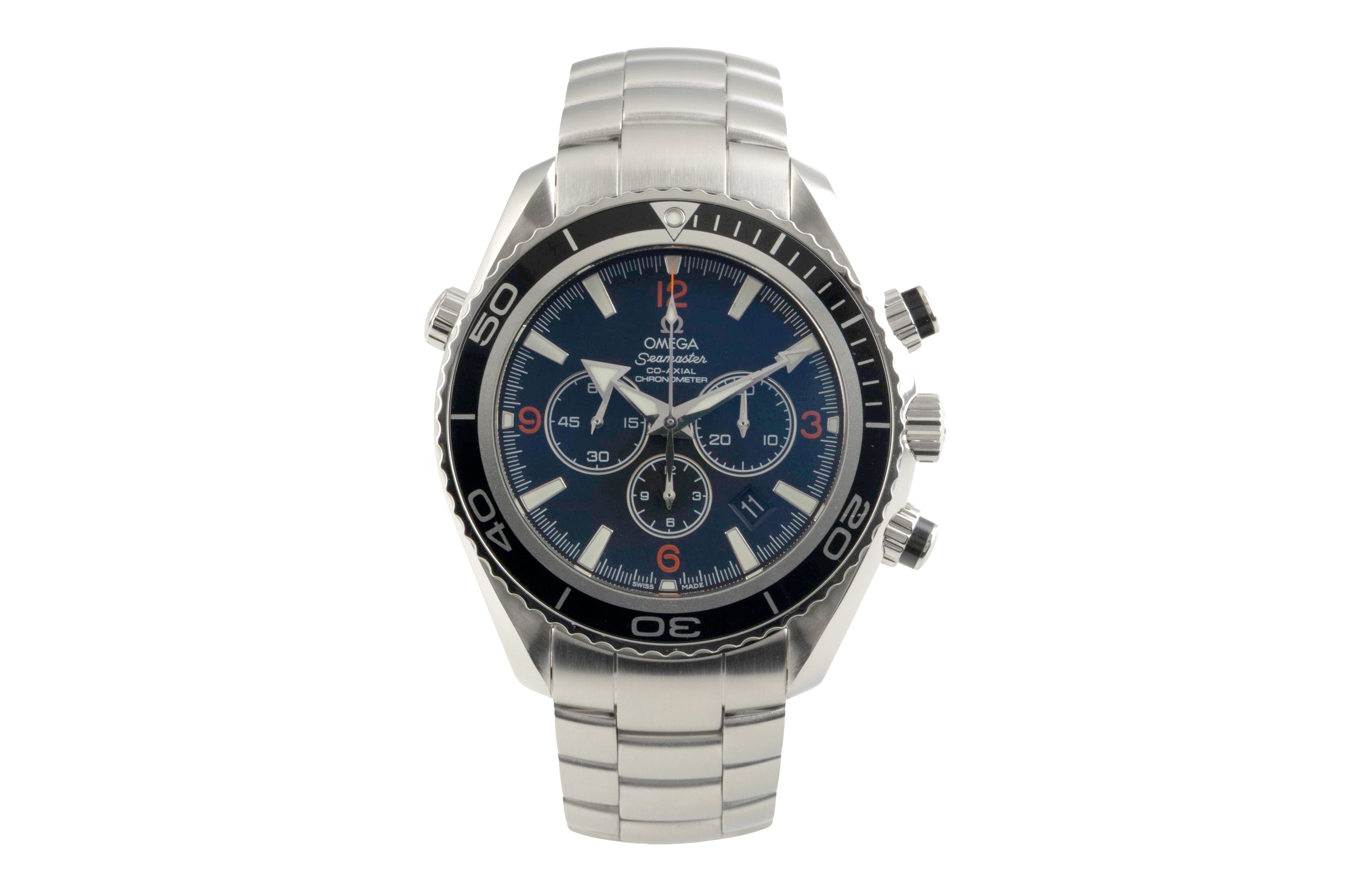 Omega Seamaster chronograph steel automatic men's watch 2210.51.00  [2601833]