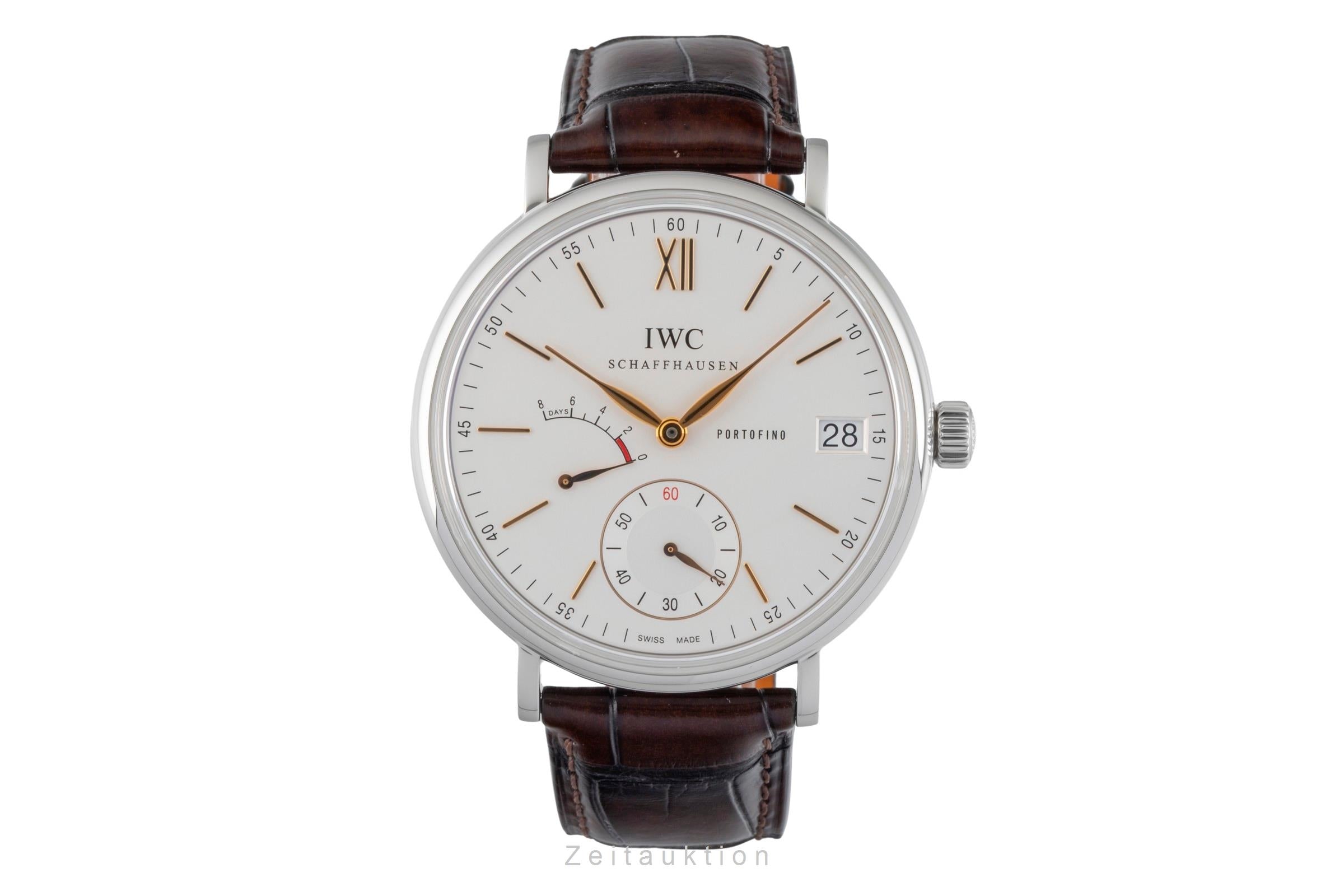 IWC Portofino acero cuerda manual reloj para caballeros IW510103  [2601835]
