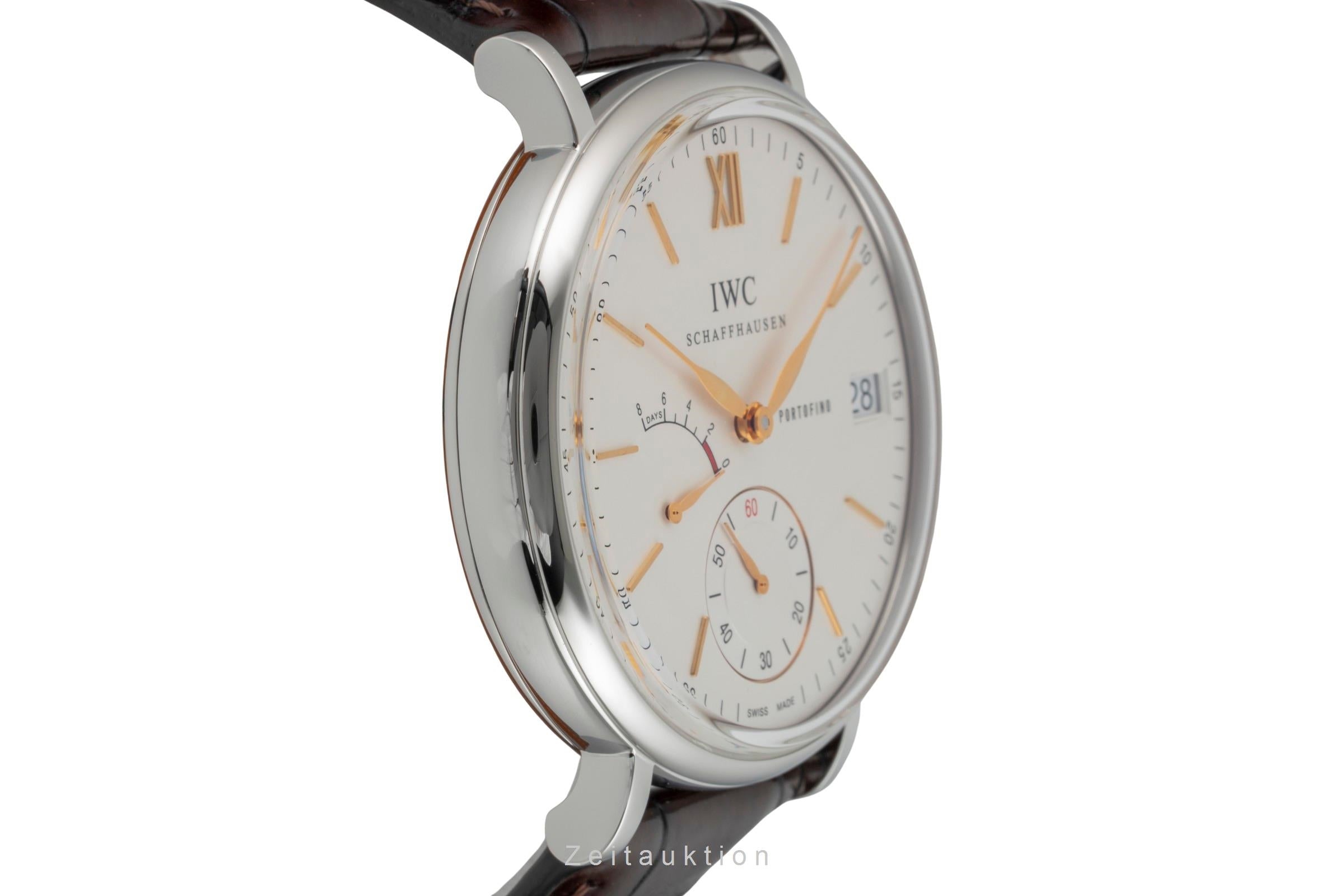 IWC Portofino acero cuerda manual reloj para caballeros IW510103  [2601835]