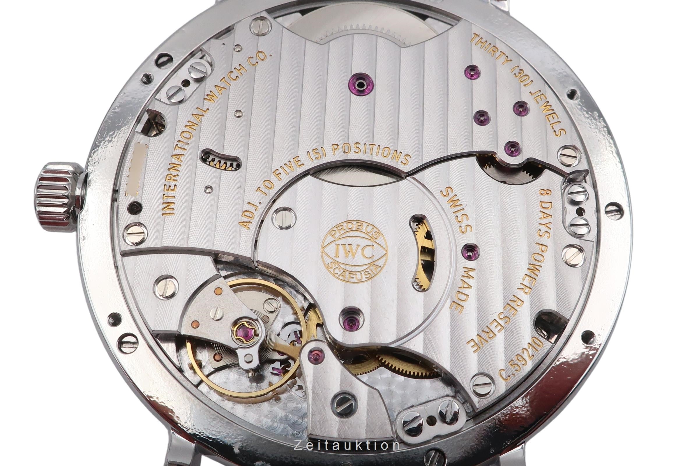 IWC Portofino acero cuerda manual reloj para caballeros IW510103  [2601835]