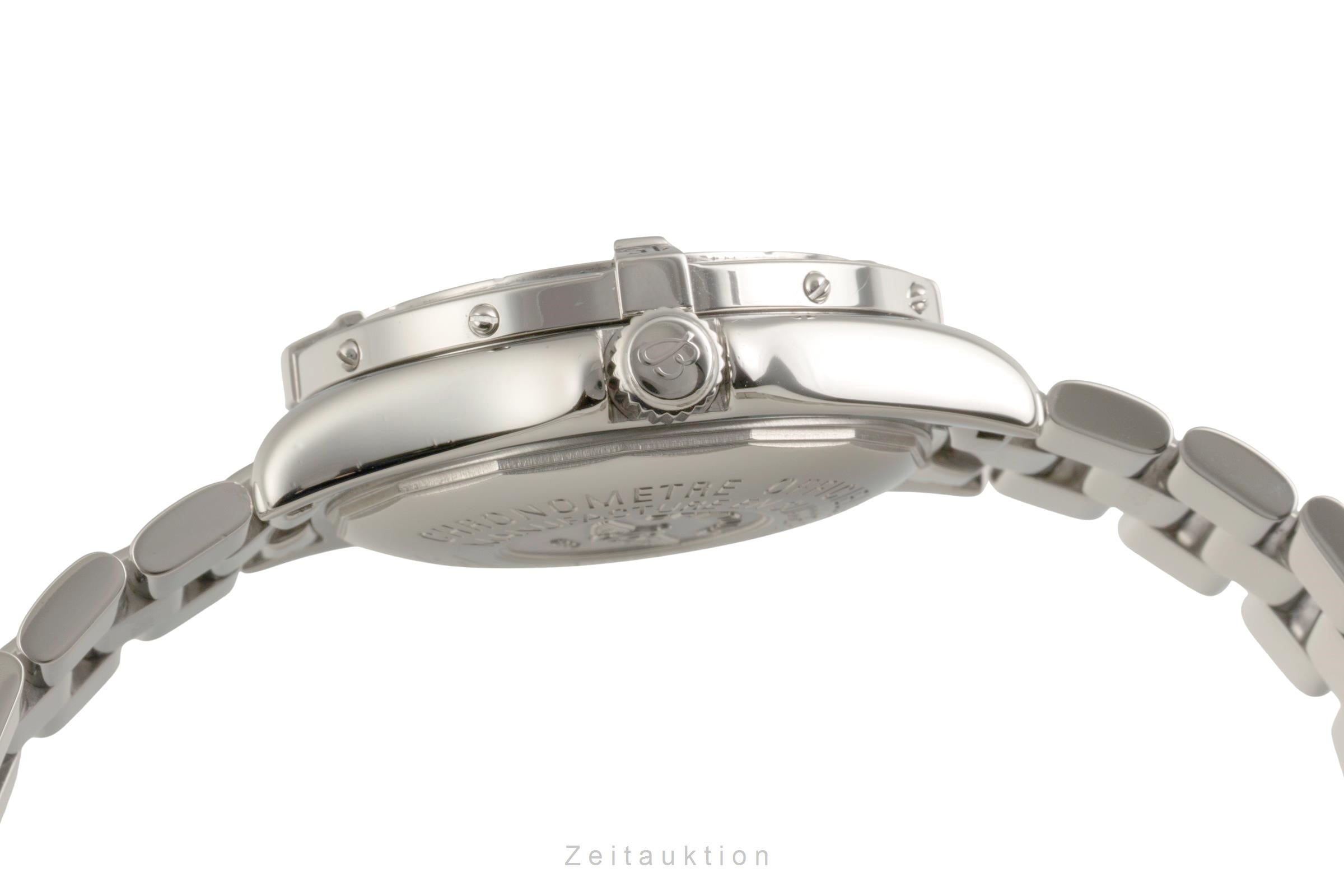 Breitling Superocean Automatik Datum Edelstahl Herrenuhr Ref. A17340 Box  [2601837]