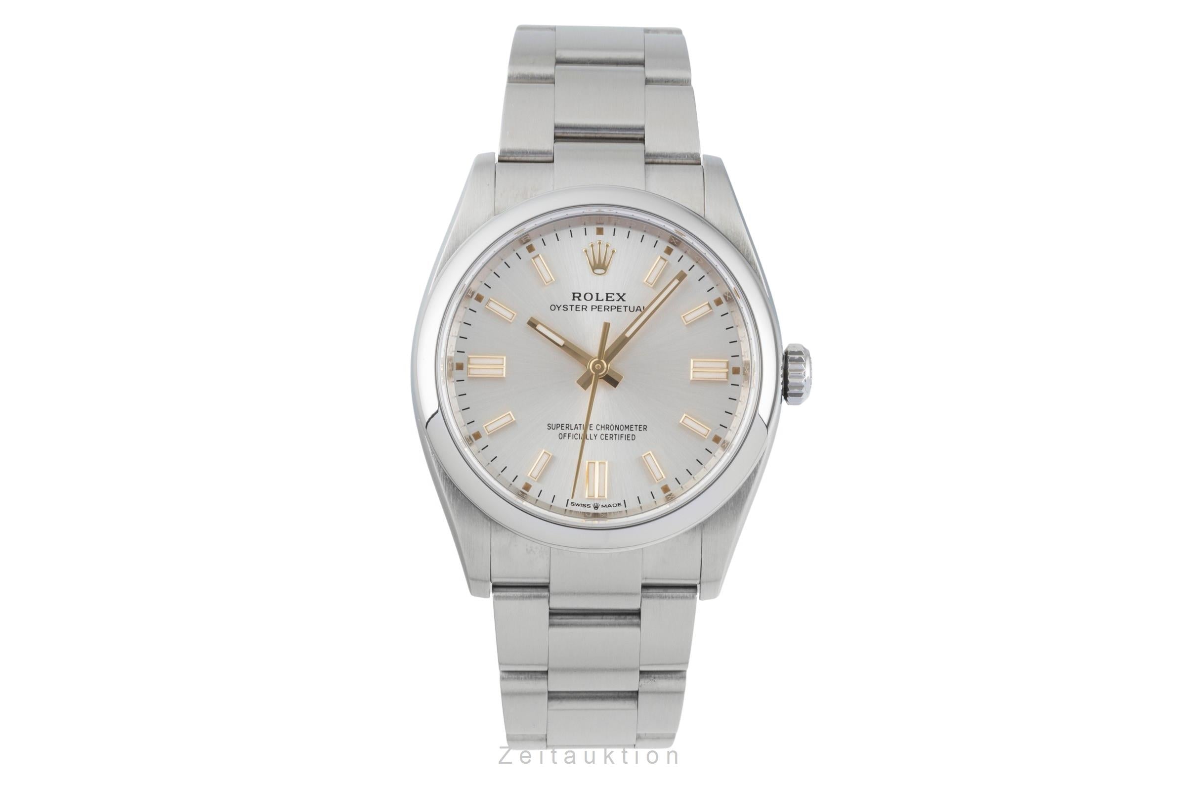 Rolex Oyster Perpetual steel automatic men's watch 126000  [2601839]
