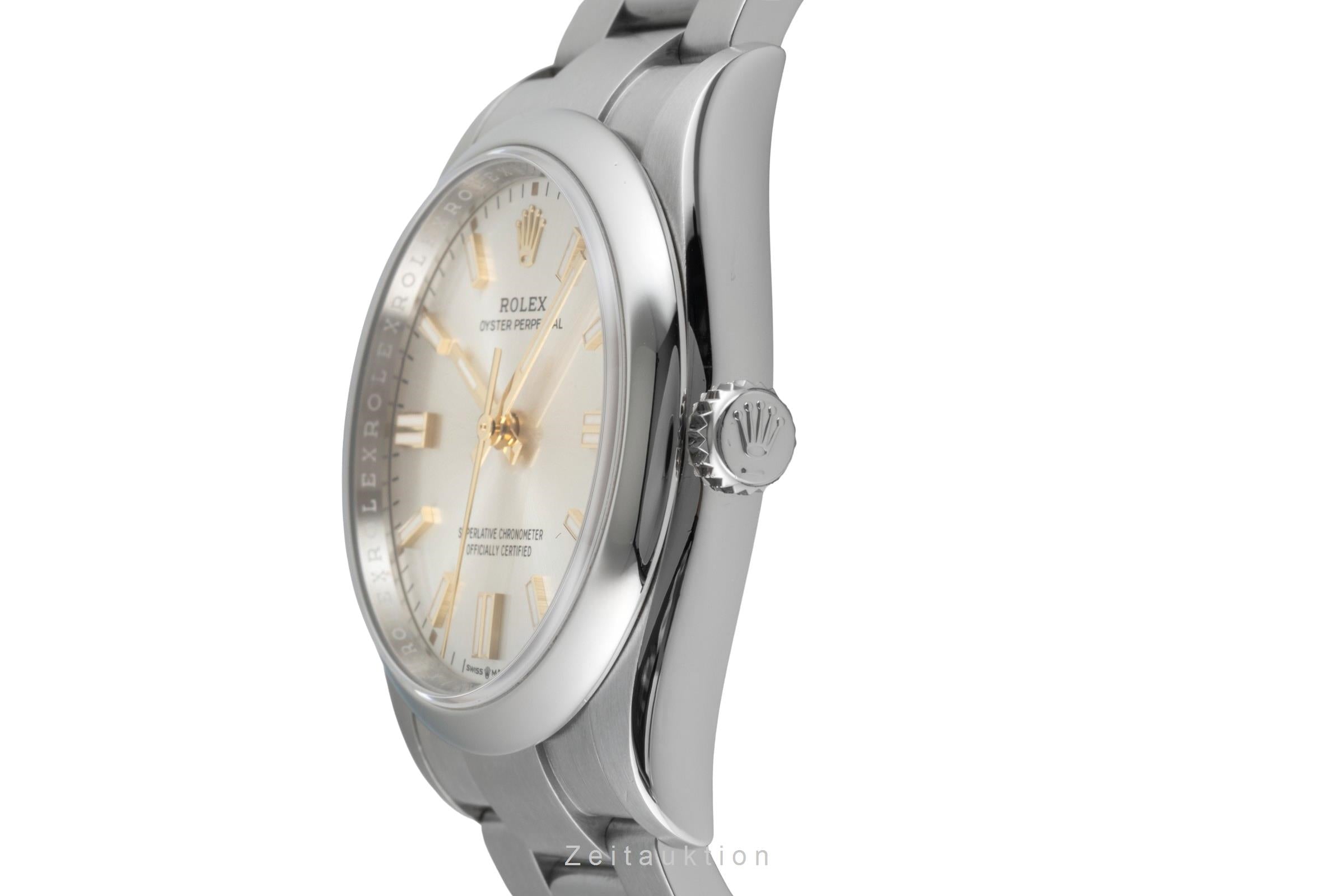 Rolex Oyster Perpetual steel automatic men's watch 126000  [2601839]
