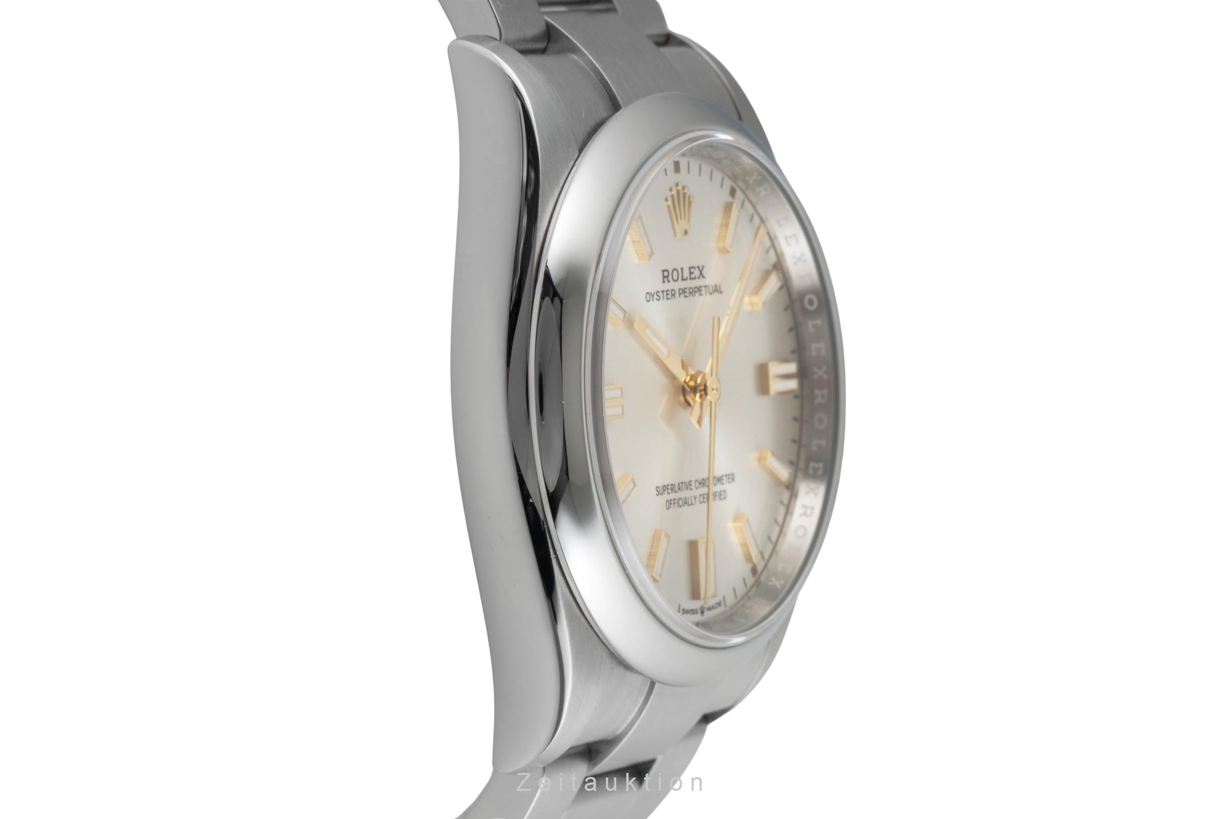 Rolex Oyster Perpetual steel automatic men's watch 126000  [2601839]
