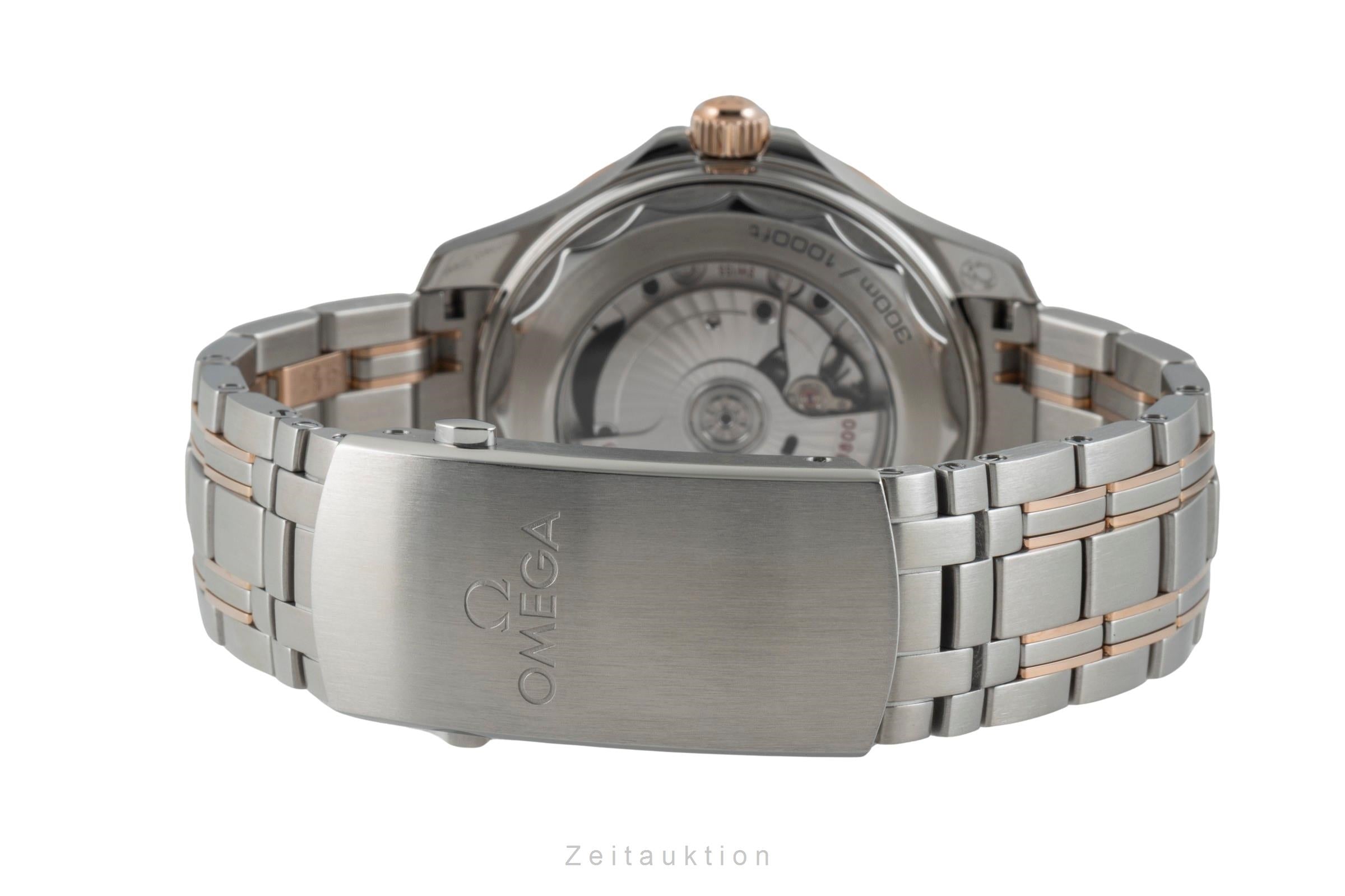 Omega Seamaster steel / gold automatic men's watch 210.20.42.20.03.002 LP: 13800EUR  [2601842]