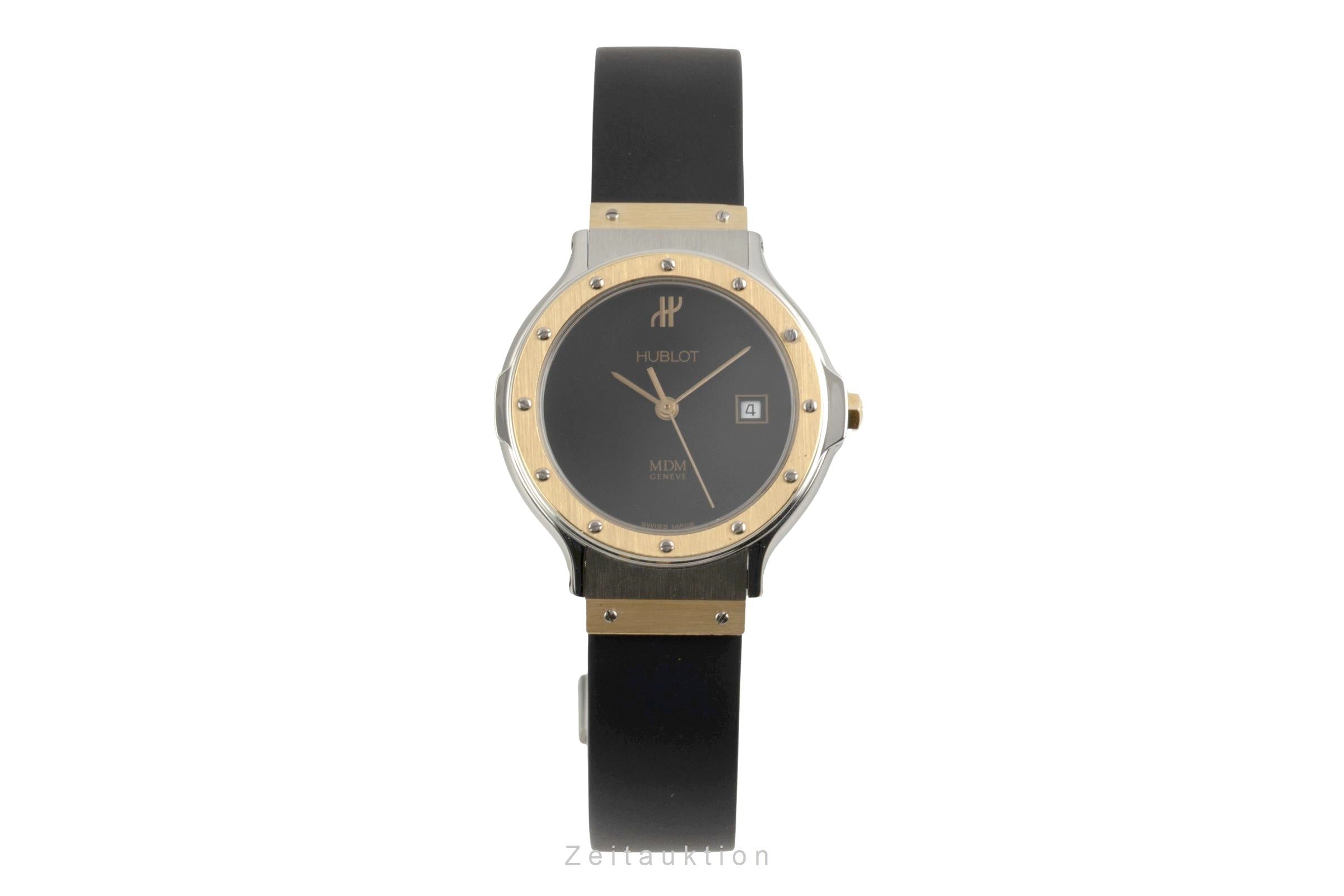 Hublot MDM acero / oro cuarzo reloj para damas  139.10.2  [2601843]