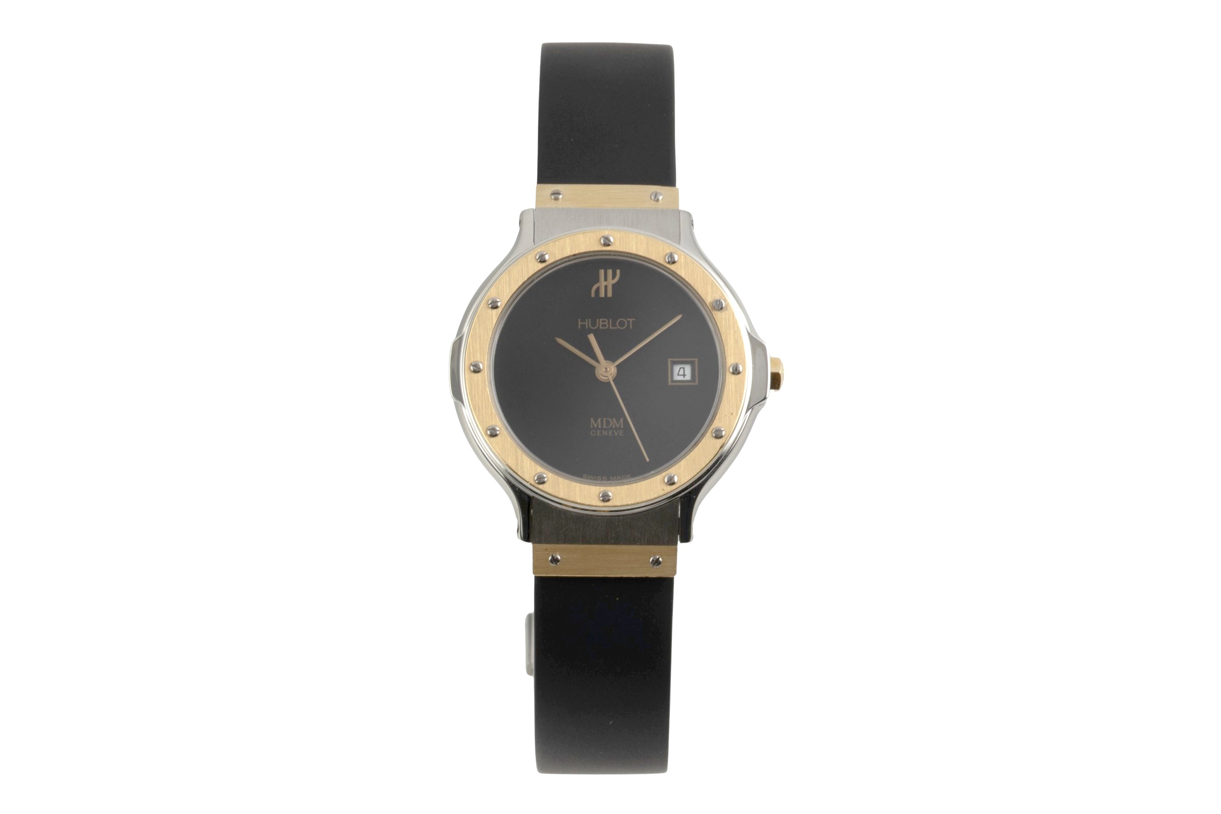 Hublot MDM Stahl / Gold Quarz Damenuhr Ref. 139.10.2 Klassiker  [2601843]