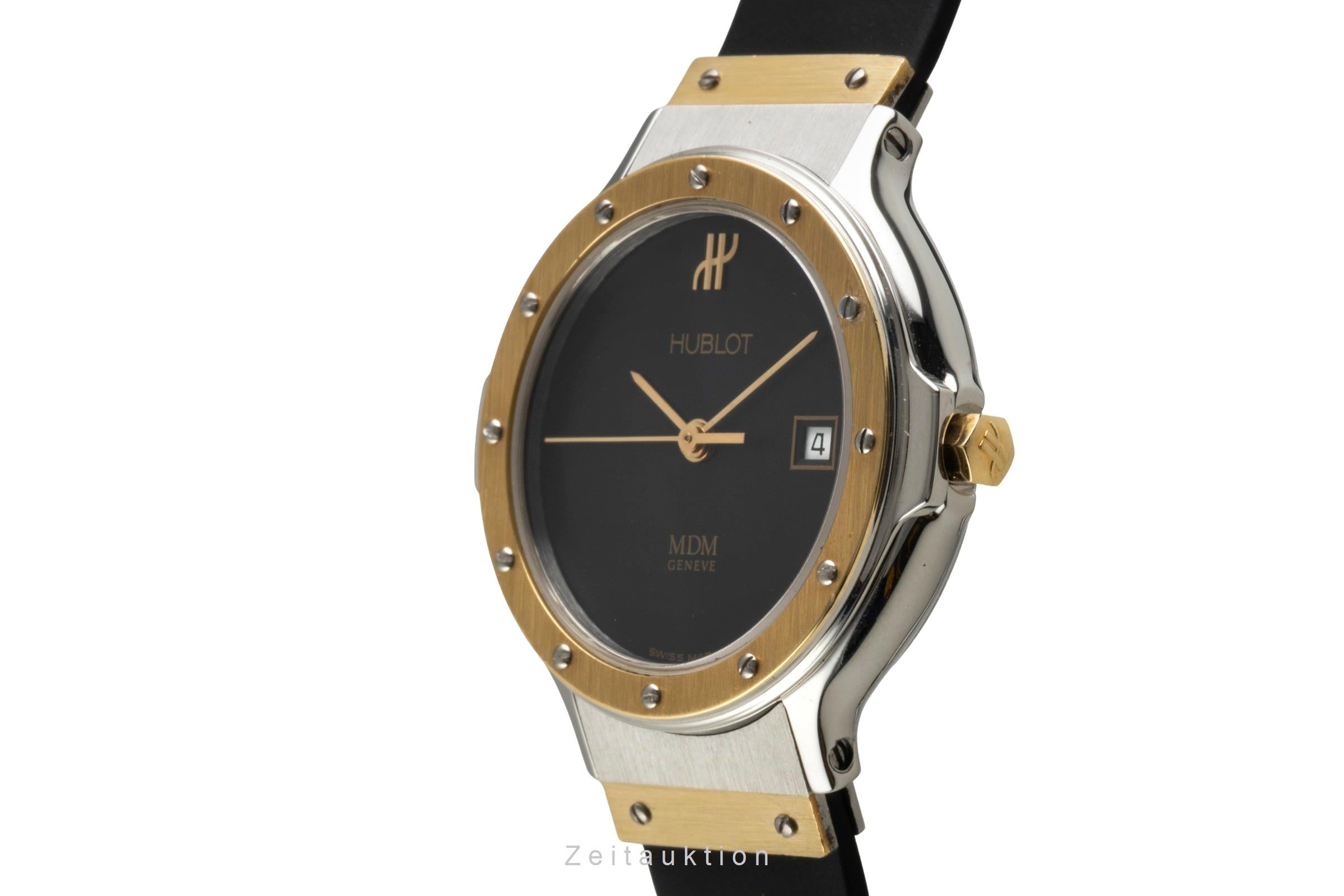 Hublot MDM acero / oro cuarzo reloj para damas  139.10.2  [2601843]