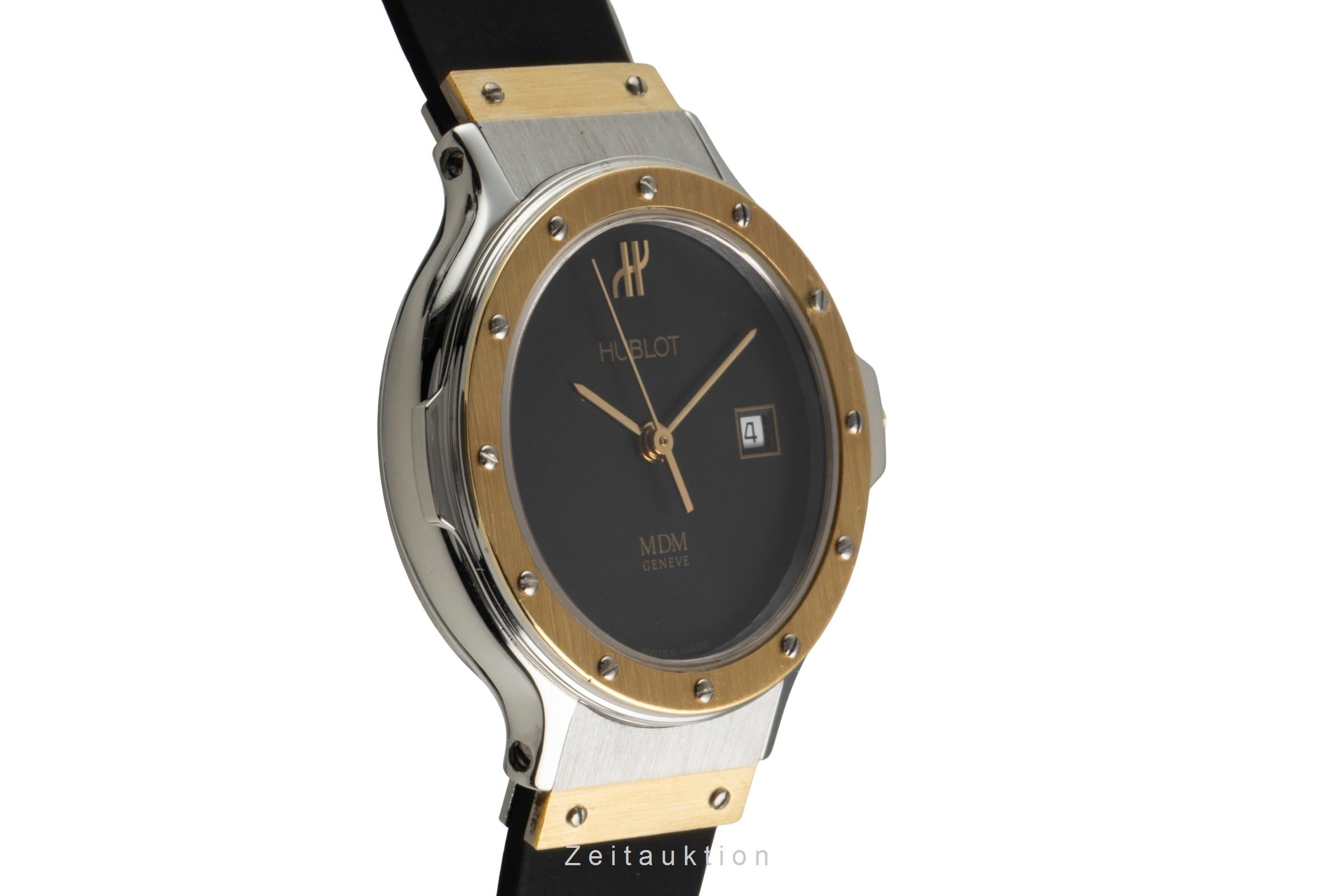 Hublot MDM acero / oro cuarzo reloj para damas  139.10.2  [2601843]