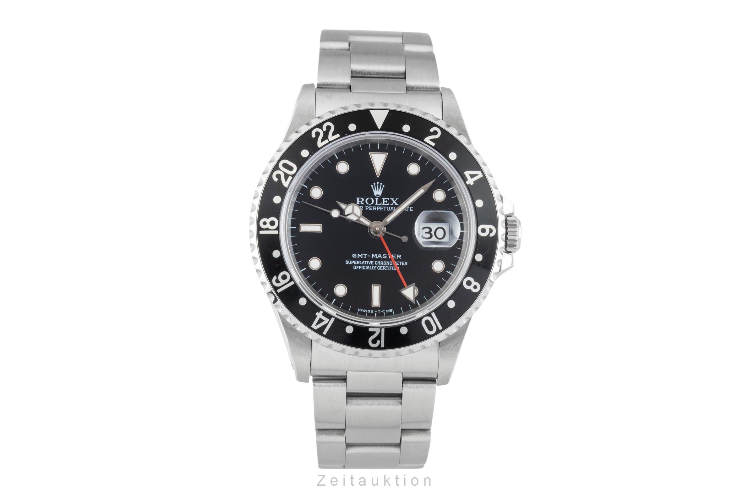 Rolex GMT-Master Oyster Edelstahl Automatik Herrenuhr Ref. 16700 U-Serie [2601847]