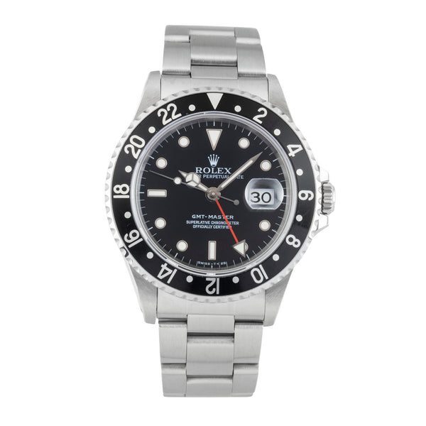 Rolex GMT-Master Oyster Edelstahl Automatik Herrenuhr Ref. 16700 U-Serie [2601847]
