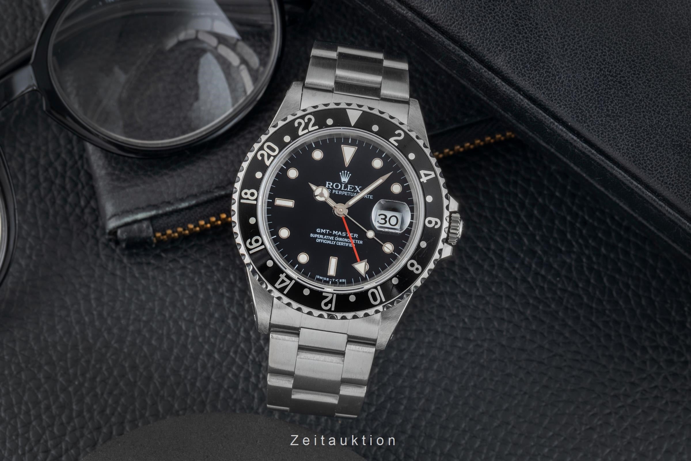 Rolex GMT-Master Oyster Edelstahl Automatik Herrenuhr Ref. 16700 U-Serie [2601847]