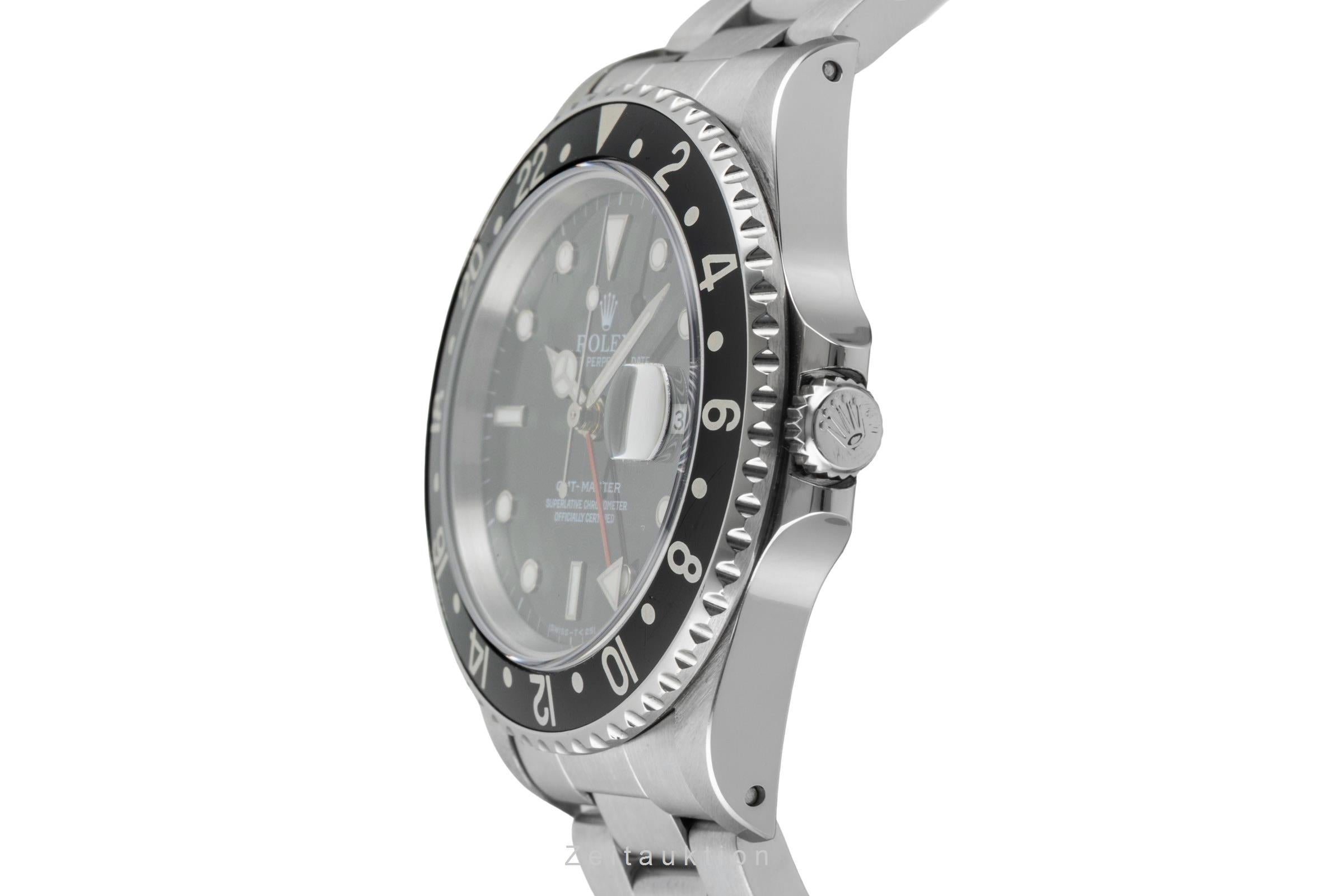 Rolex GMT-Master Oyster Edelstahl Automatik Herrenuhr Ref. 16700 U-Serie [2601847]