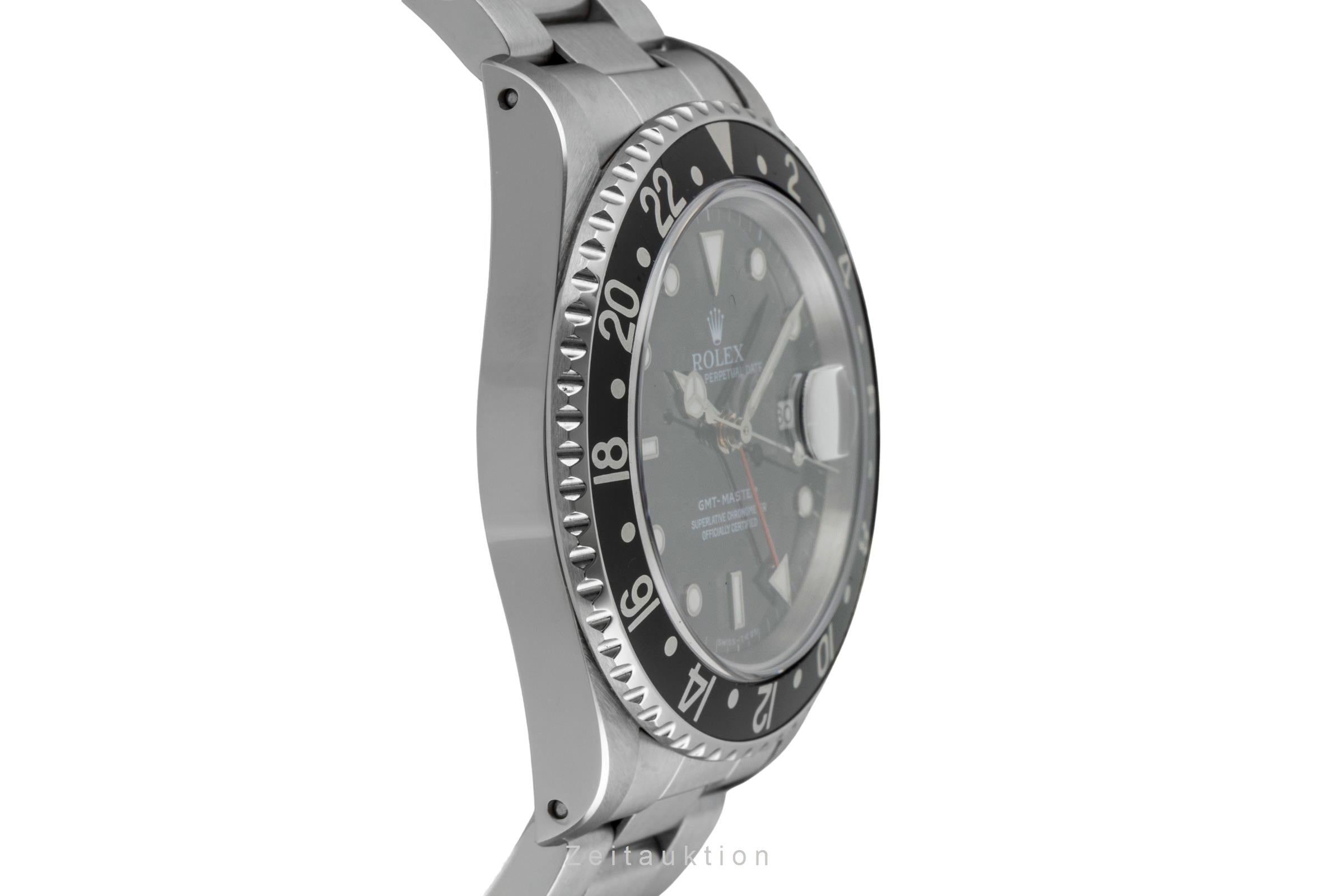 Rolex GMT-Master Oyster Edelstahl Automatik Herrenuhr Ref. 16700 U-Serie [2601847]
