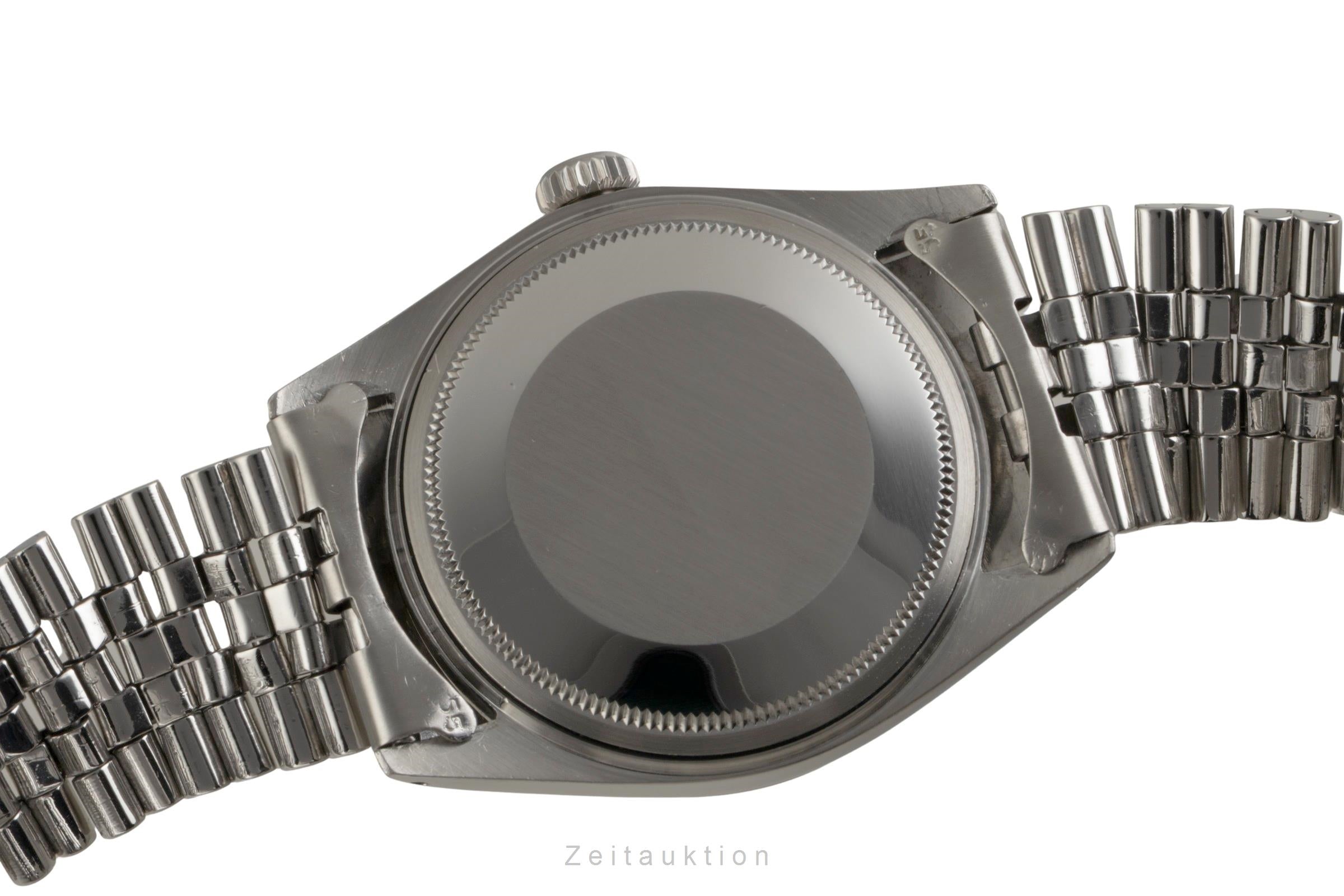 Rolex Datejust Stahl / Weissgold Automatik Herrenuhr Ref. 1601 Klassiker [2601848]