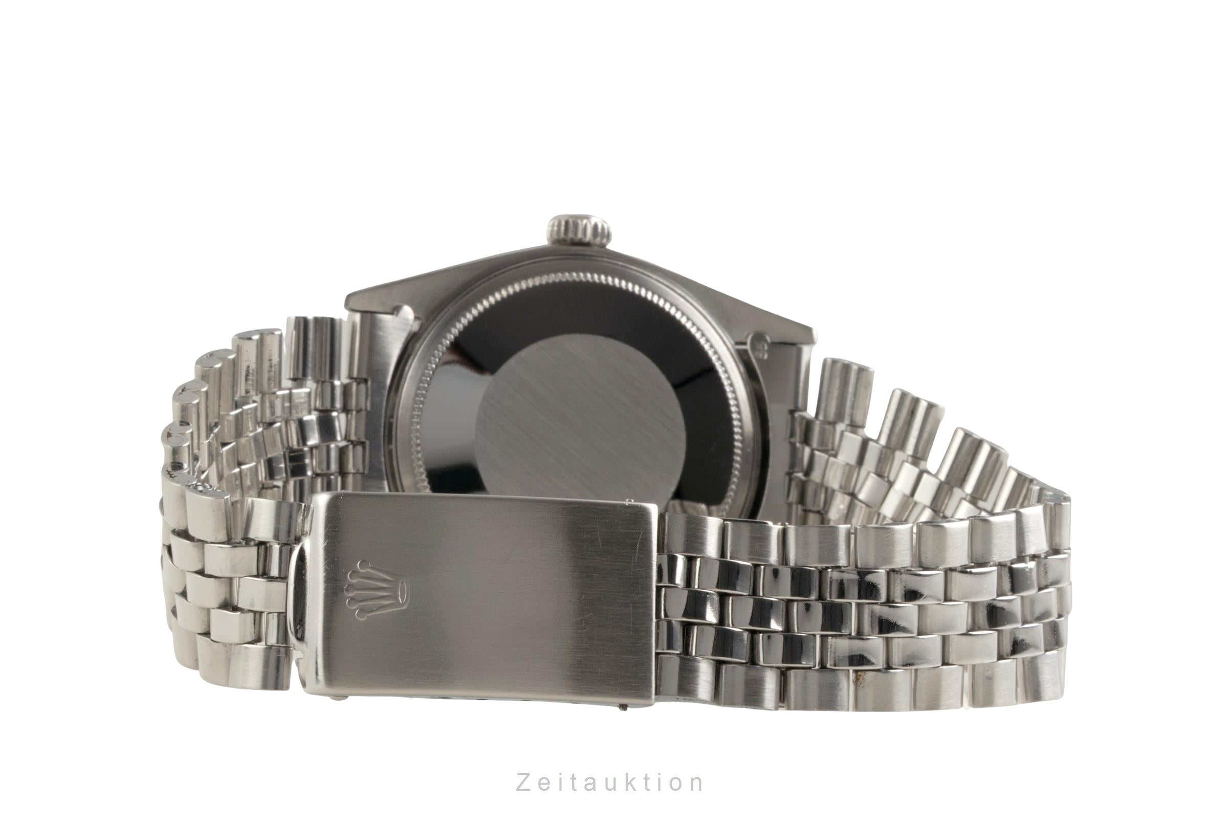 Rolex Datejust 36 Silver Dial Oyster Edelstahl Automatik Ref. 1603 Klassiker [2601850]