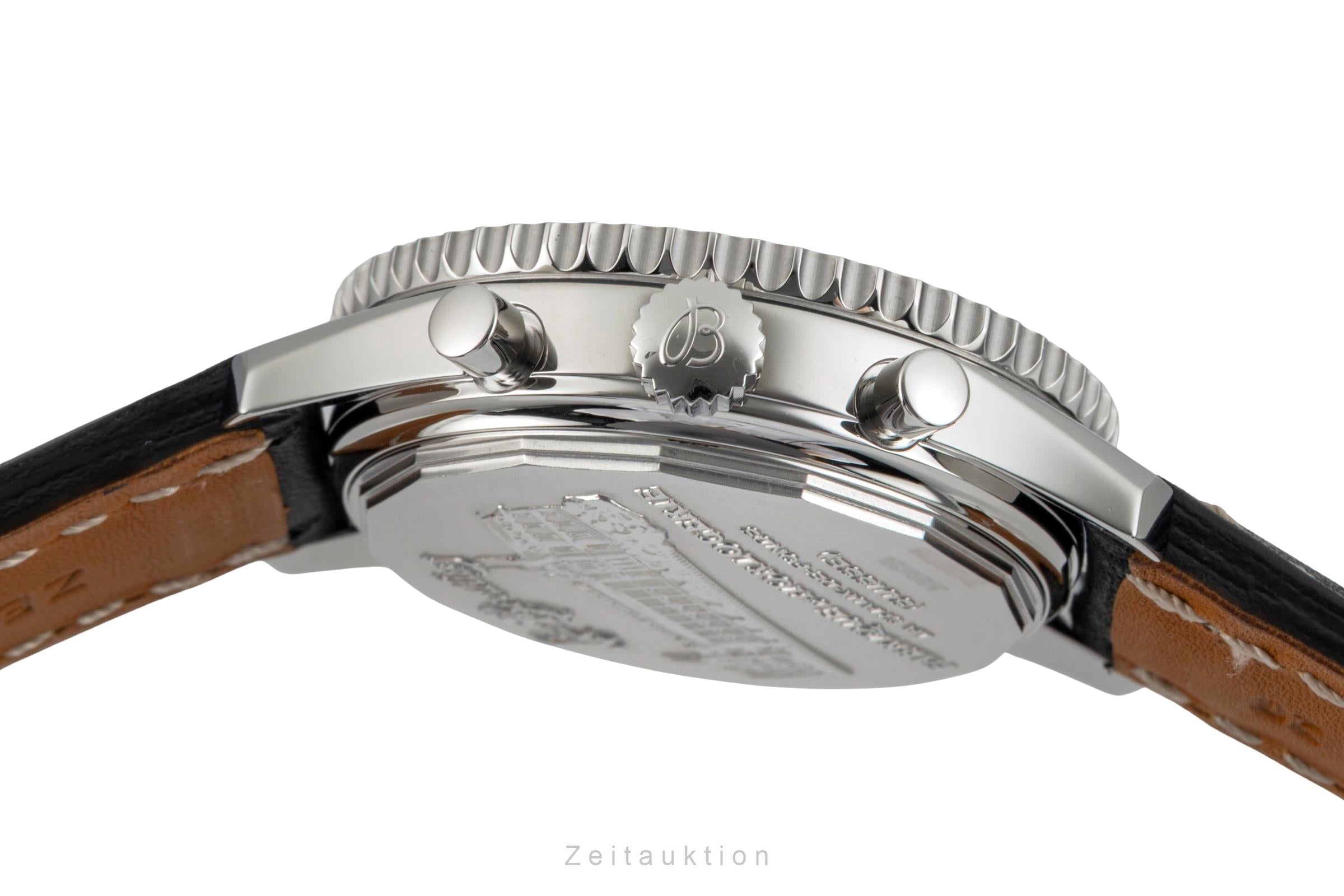 Breitling Montbrillant chronograph steel automatic men's watch AB0130012/G709  [2601853]