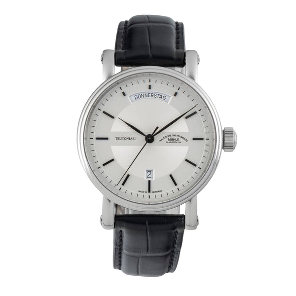 Mühle Teutonia II steel automatic men's watch M1-33-65LB LP: 2400EUR  [2601854]
