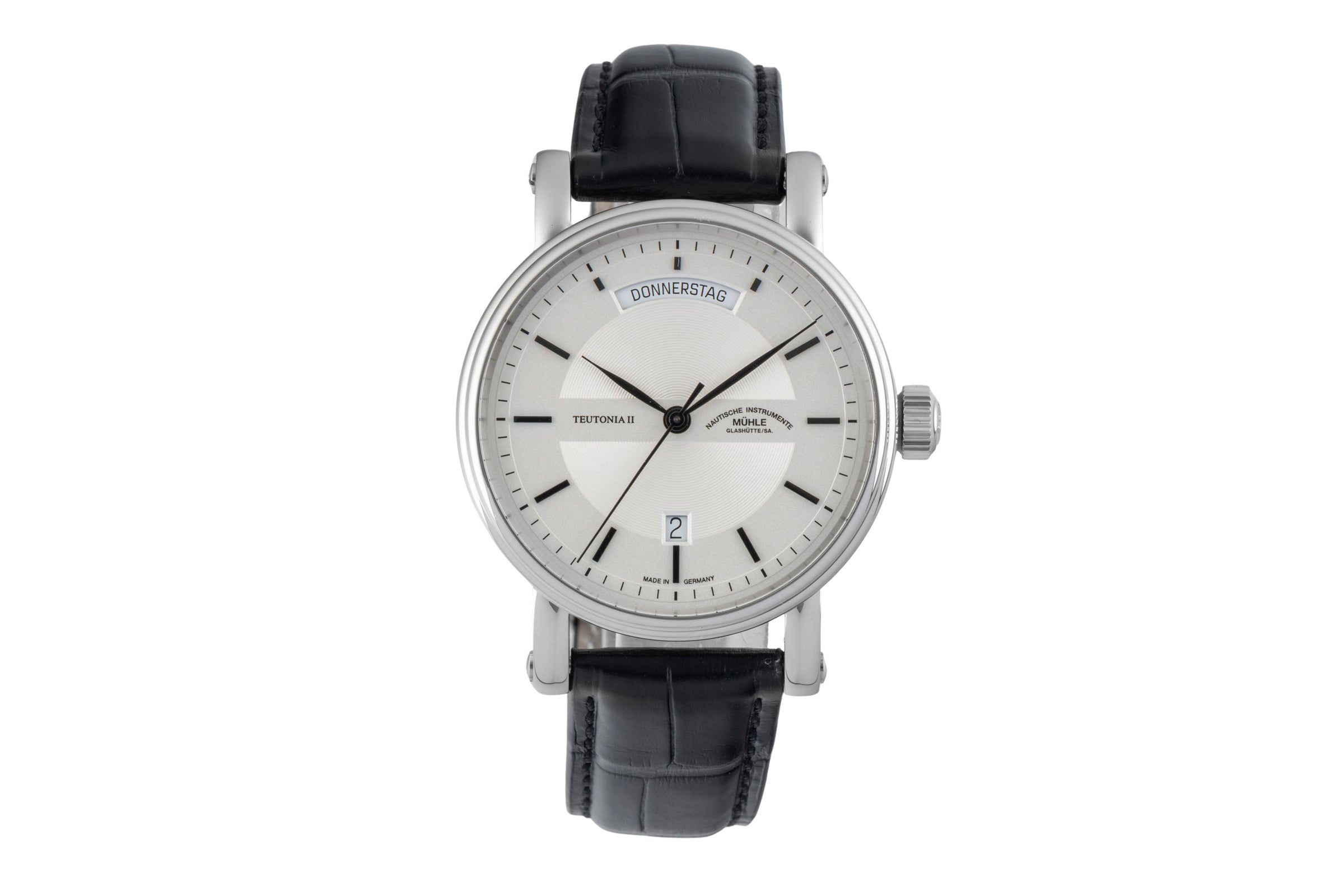 Mühle Teutonia II steel automatic men's watch M1-33-65LB LP: 2400EUR  [2601854]