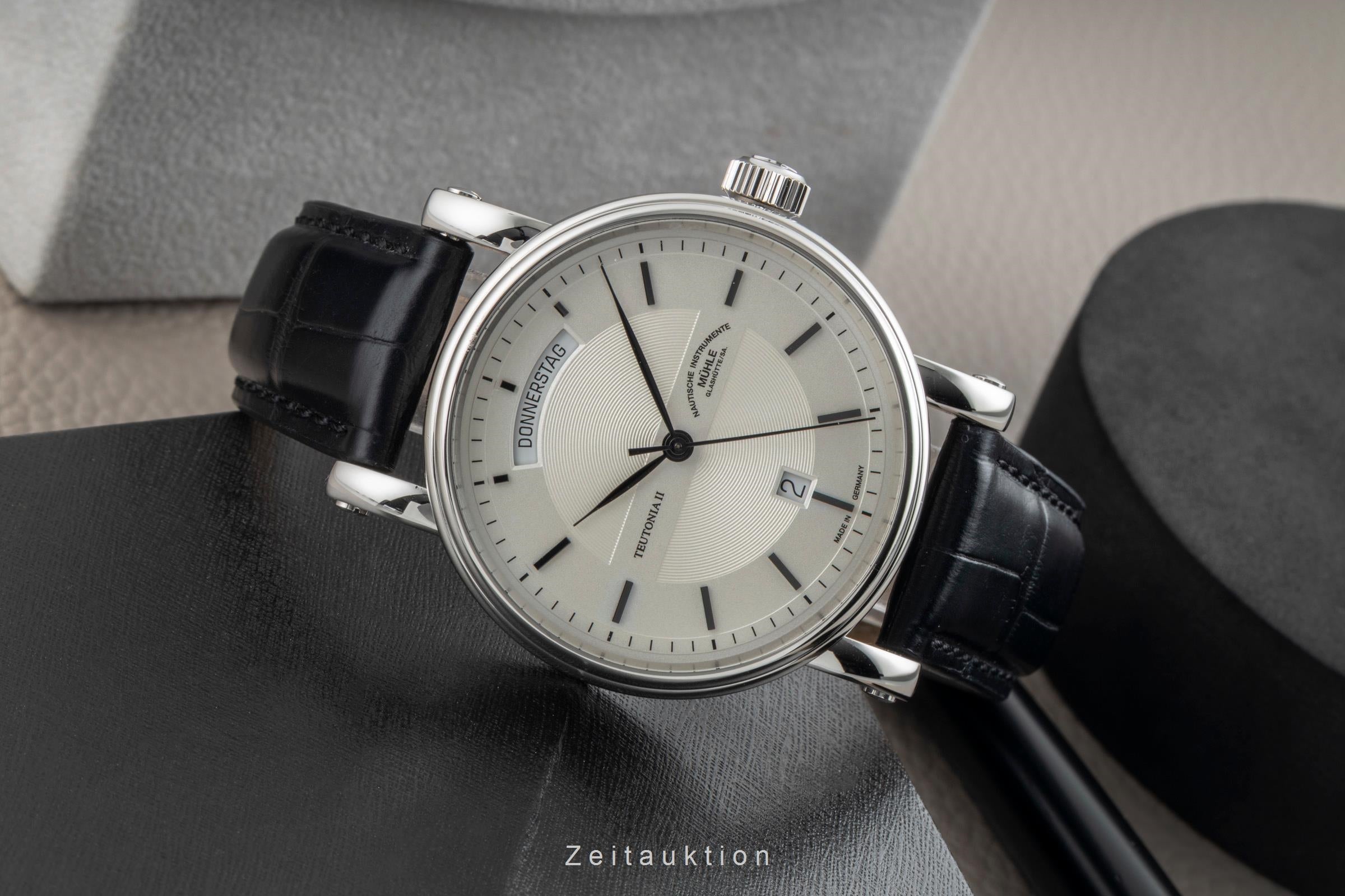 Mühle Teutonia II steel automatic men's watch M1-33-65LB LP: 2400EUR  [2601854]