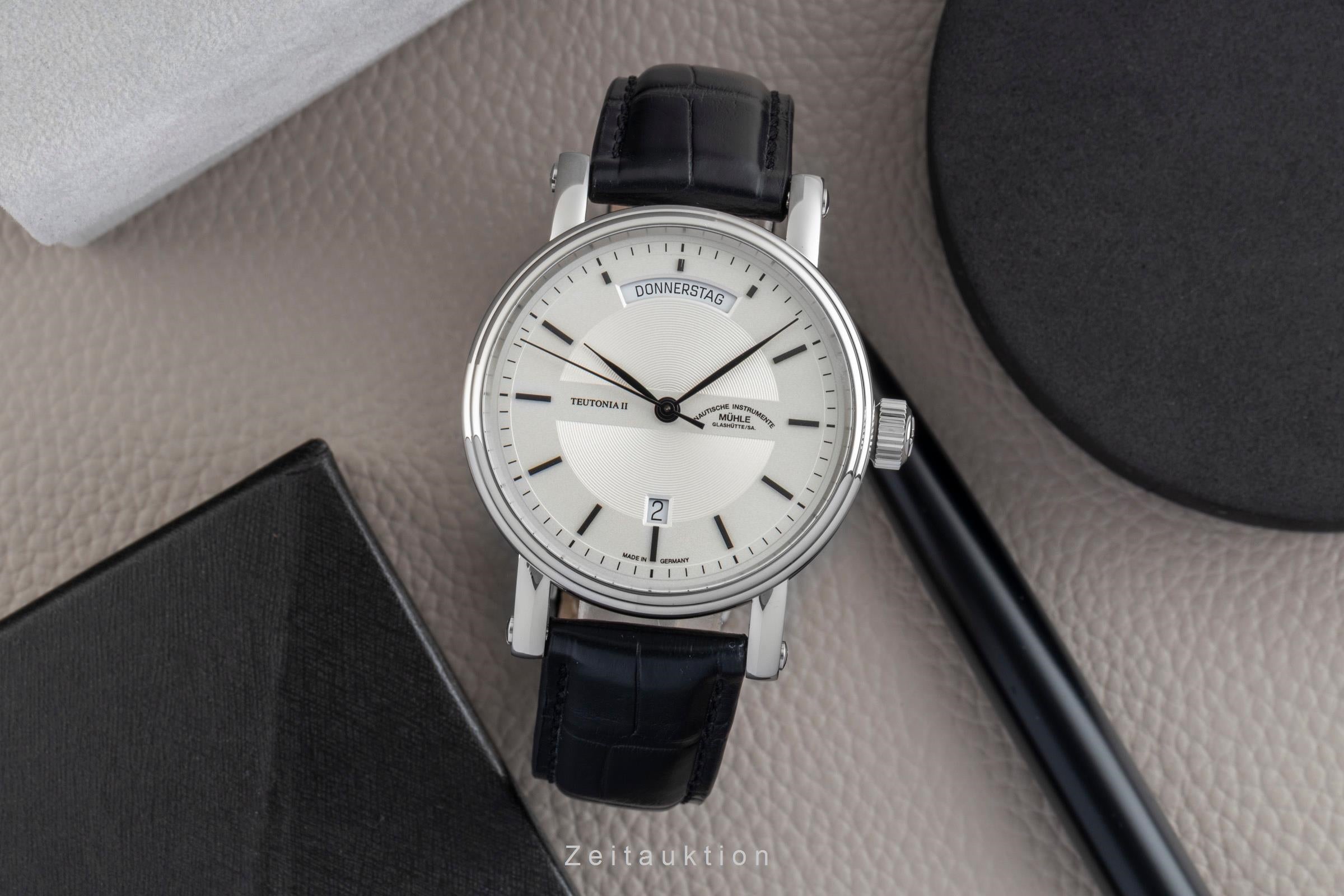Mühle Teutonia II steel automatic men's watch M1-33-65LB LP: 2400EUR  [2601854]