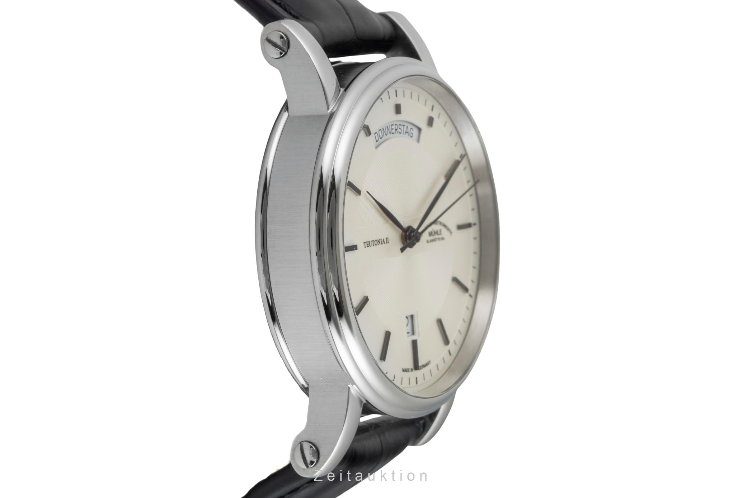 Mühle Teutonia II steel automatic men's watch M1-33-65LB LP: 2400EUR  [2601854]