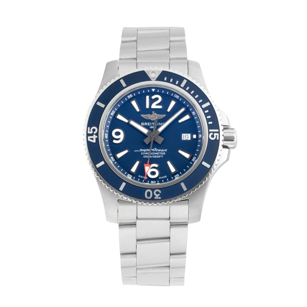 Breitling Superocean 44 Stahl Automatik Herrenuhr Ref. A17367D81C1A1 B&P 2023 [2601861]