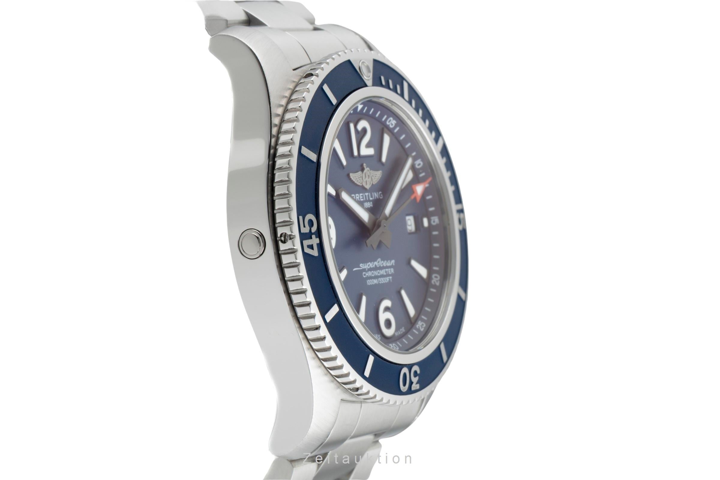 Breitling Superocean 44 Stahl Automatik Herrenuhr Ref. A17367D81C1A1 B&P 2023 [2601861]