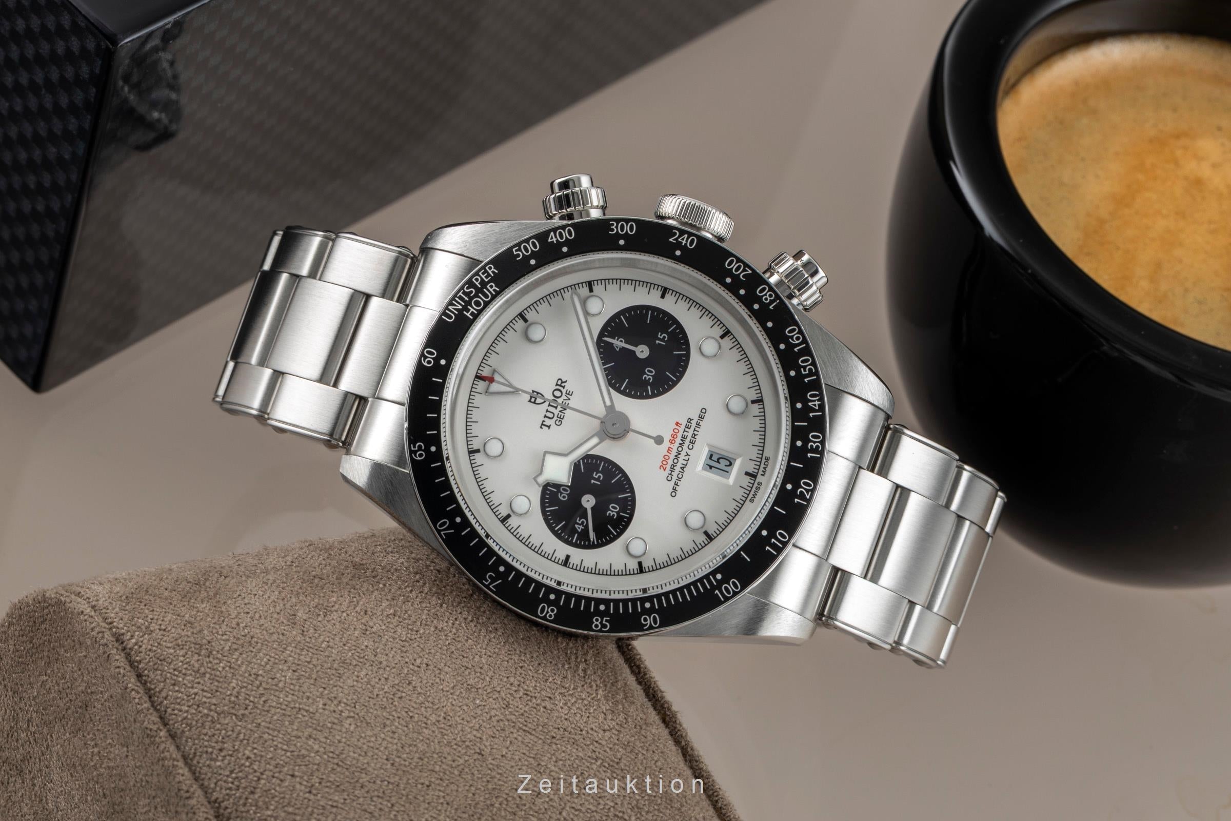 Tudor Black Bay Chronograph Stahl Automatik Herrenuhr Ref. 79360N-0002 B&P 2023 [2601864]